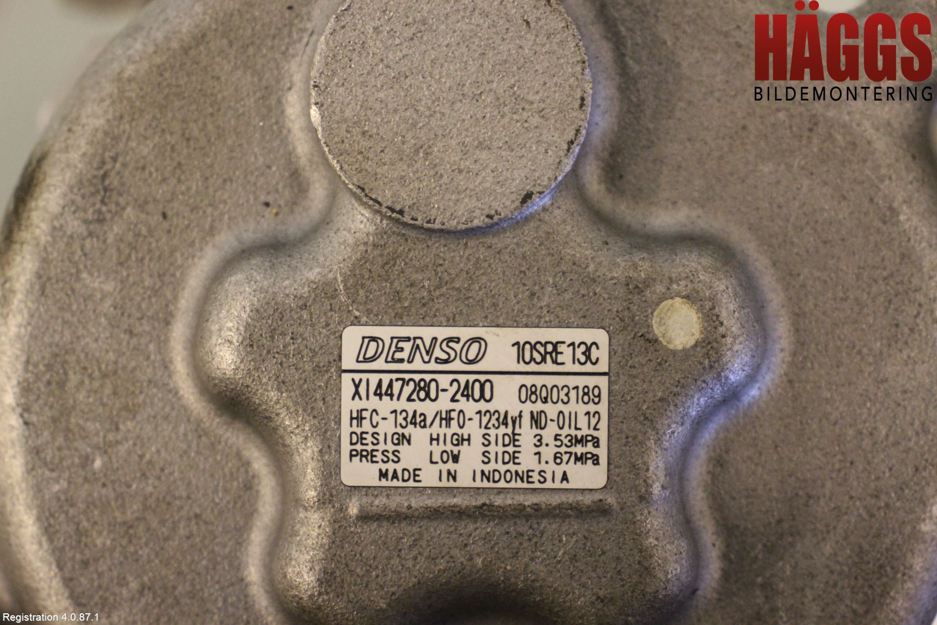 Suzuki SX4 10-13 Ac Kompressor