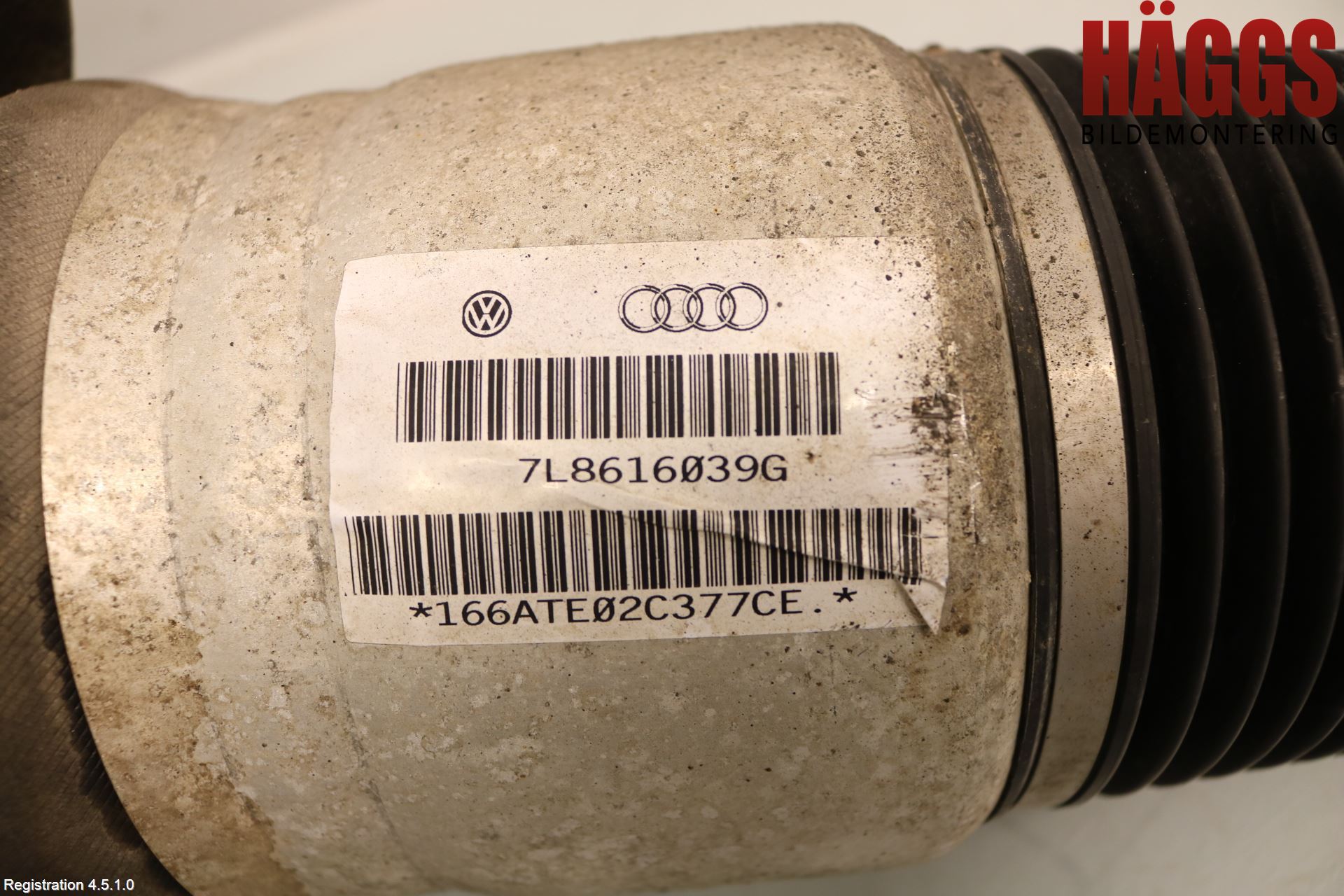 Audi Q7/SQ7 Fjäderben Fram Vänster