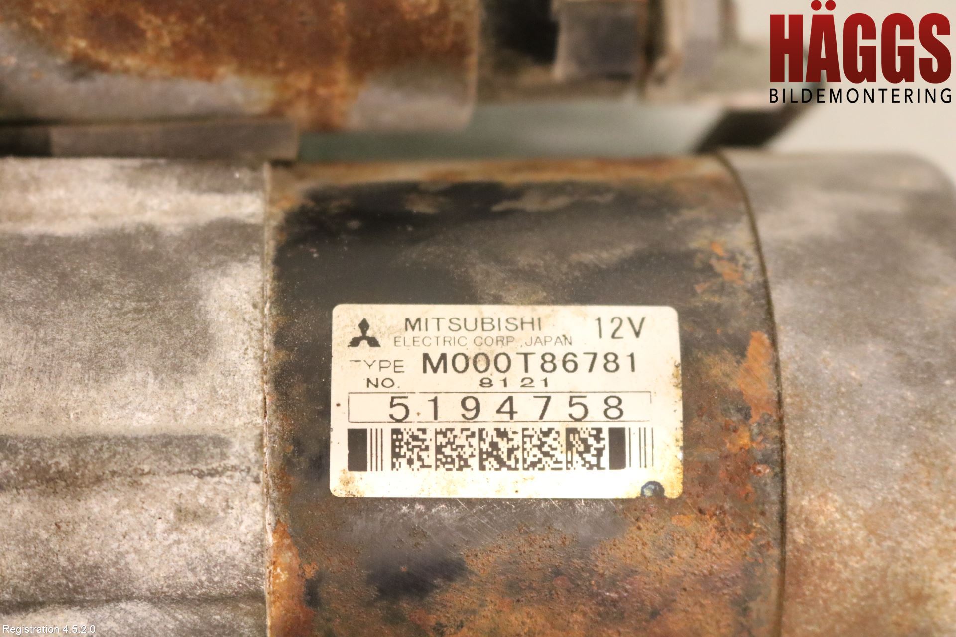 Saab 9-5     06-10 Startmotor