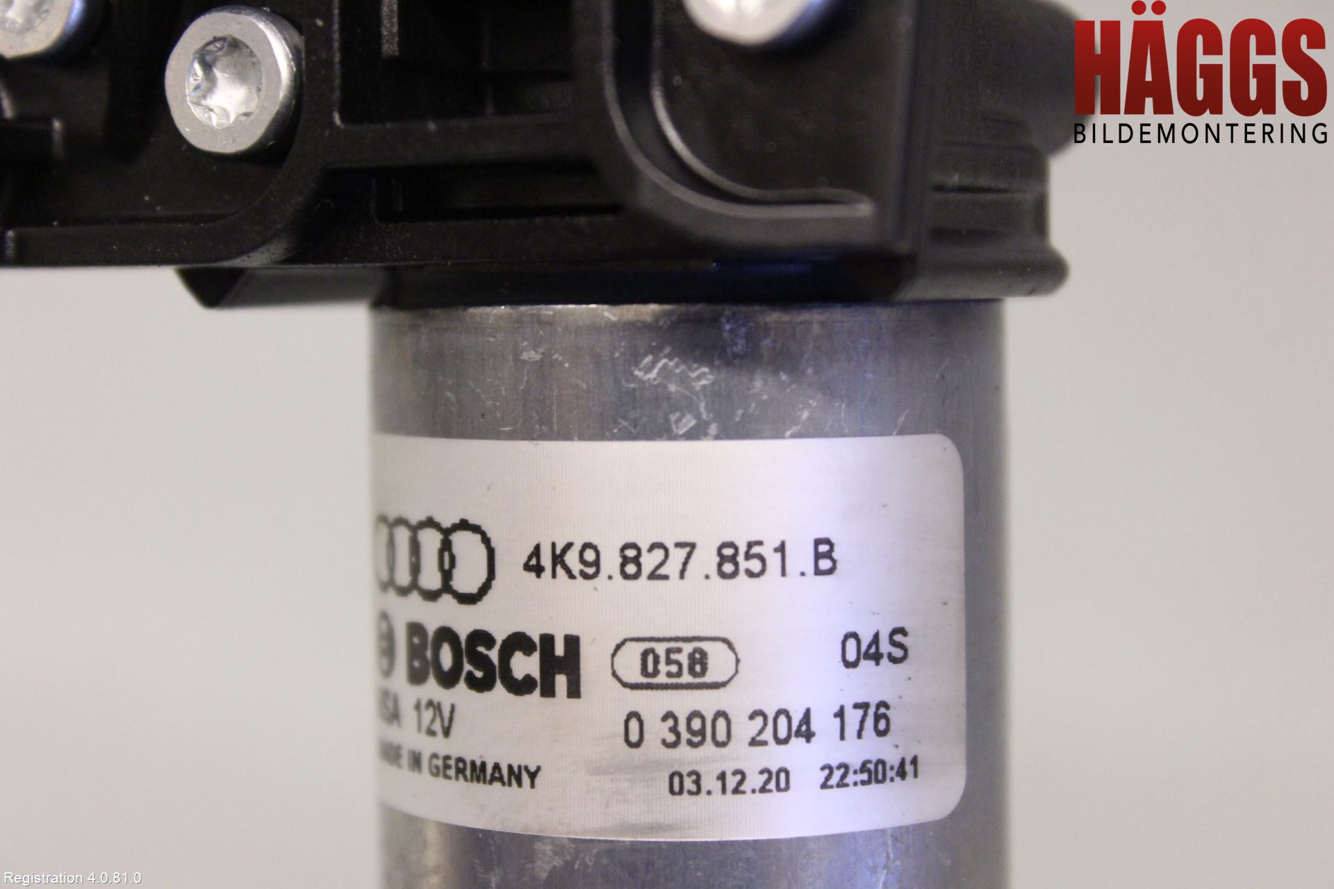 Audi A6 F2/C8 19- Bakluckeöppnare Automatisk