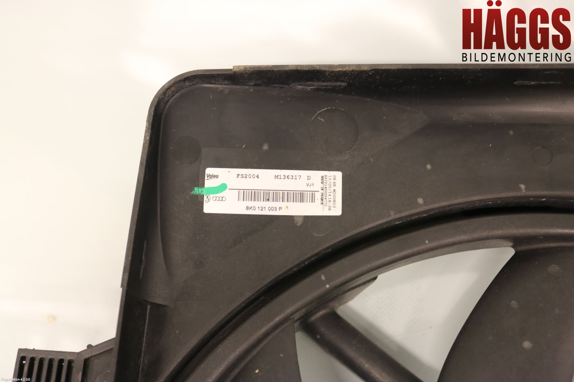 Audi A4 12-15 Kylfläkt El