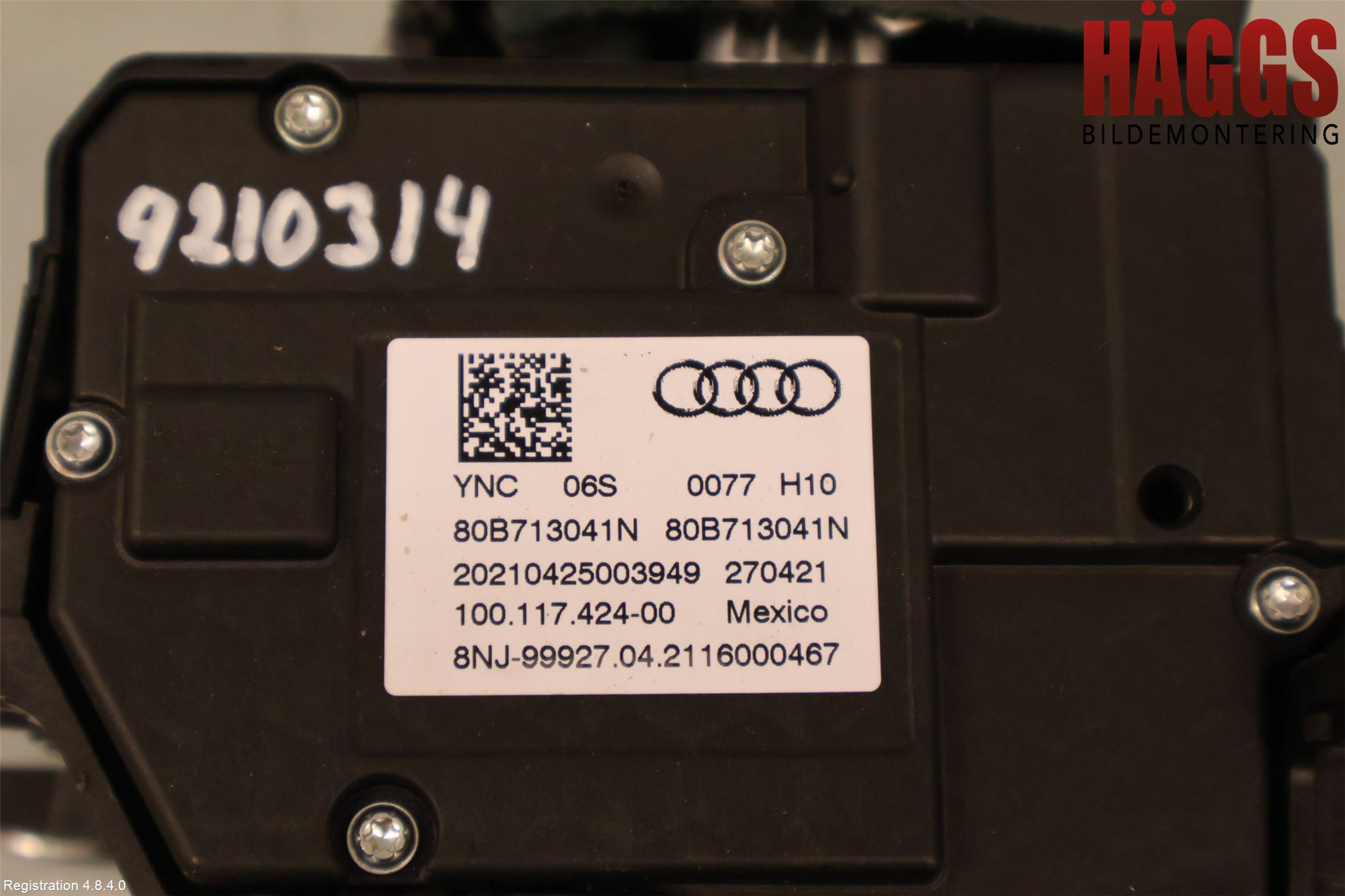 Audi Q5/SQ5 17- Växelspak