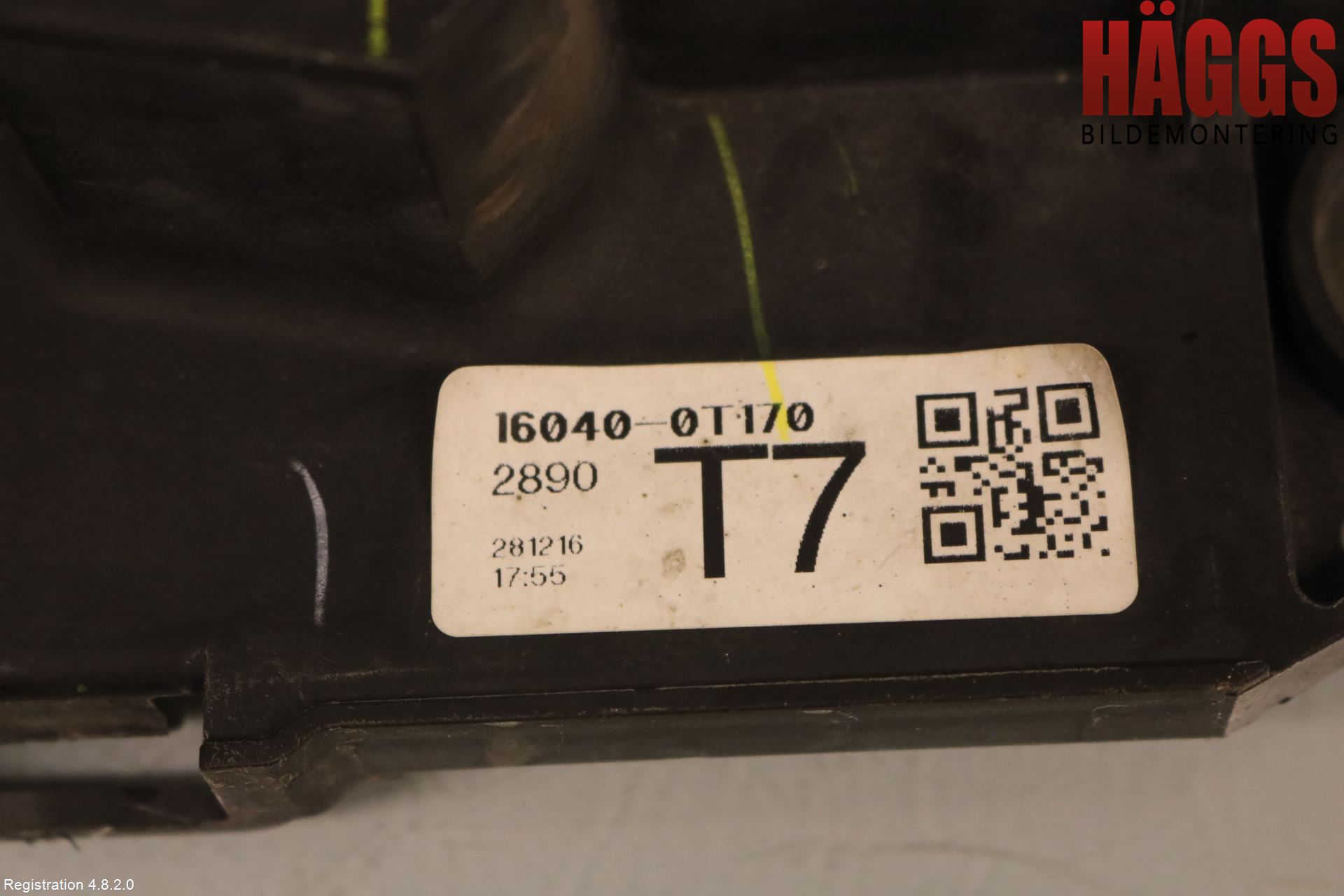 Toyota VERSO 09-18 Kylfläktkåpa