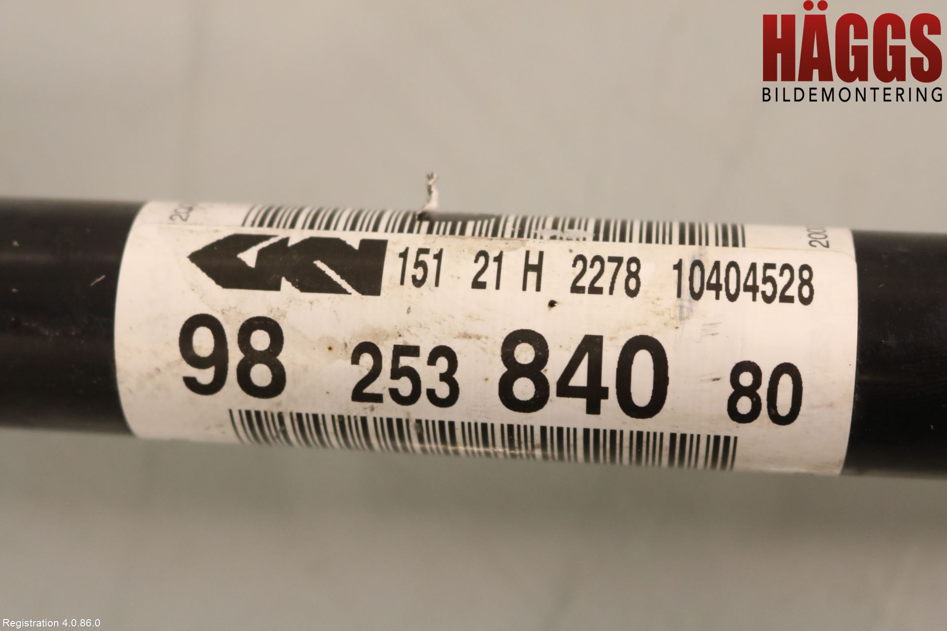 Peugeot 2008/E-2008 20- Drivaxel Fram Höger