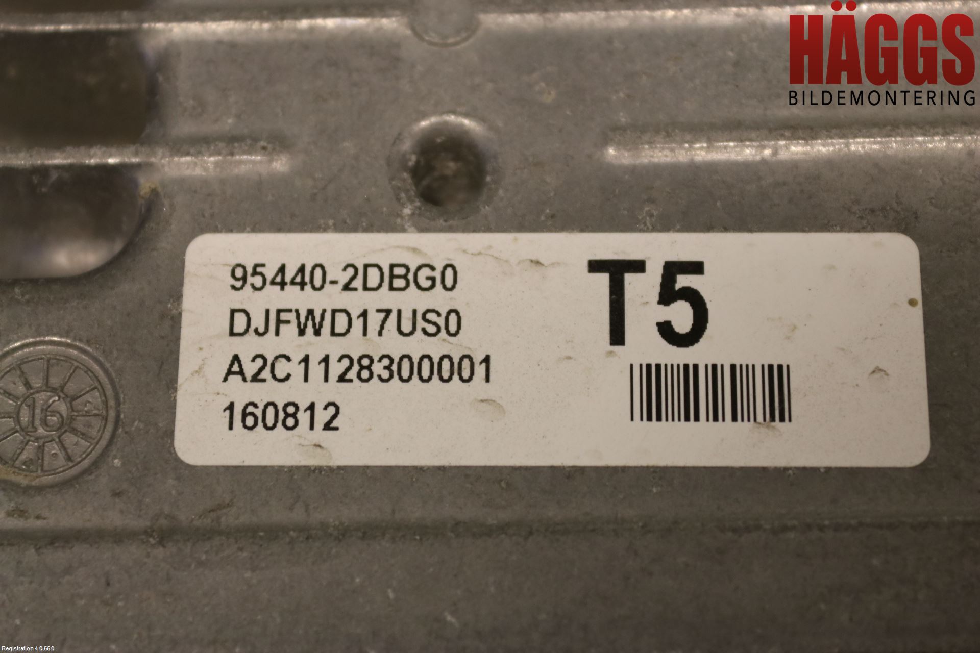 Kia OPTIMA 16-20 Styrenhet Inspump Diesel