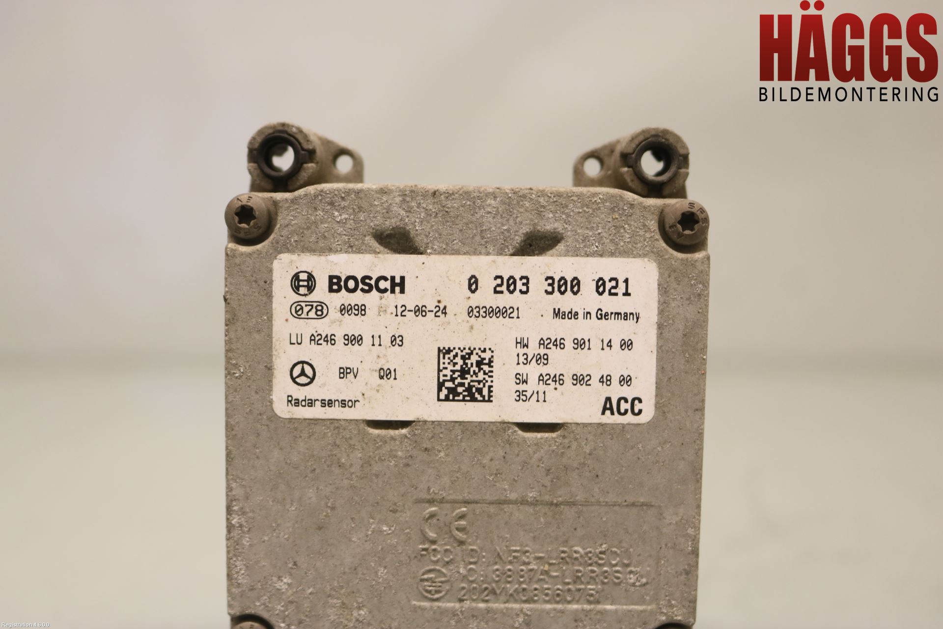 Mercedes-Benz MB A-KLASS (W176) 13-18 Sensor Adaptiv Farthållare