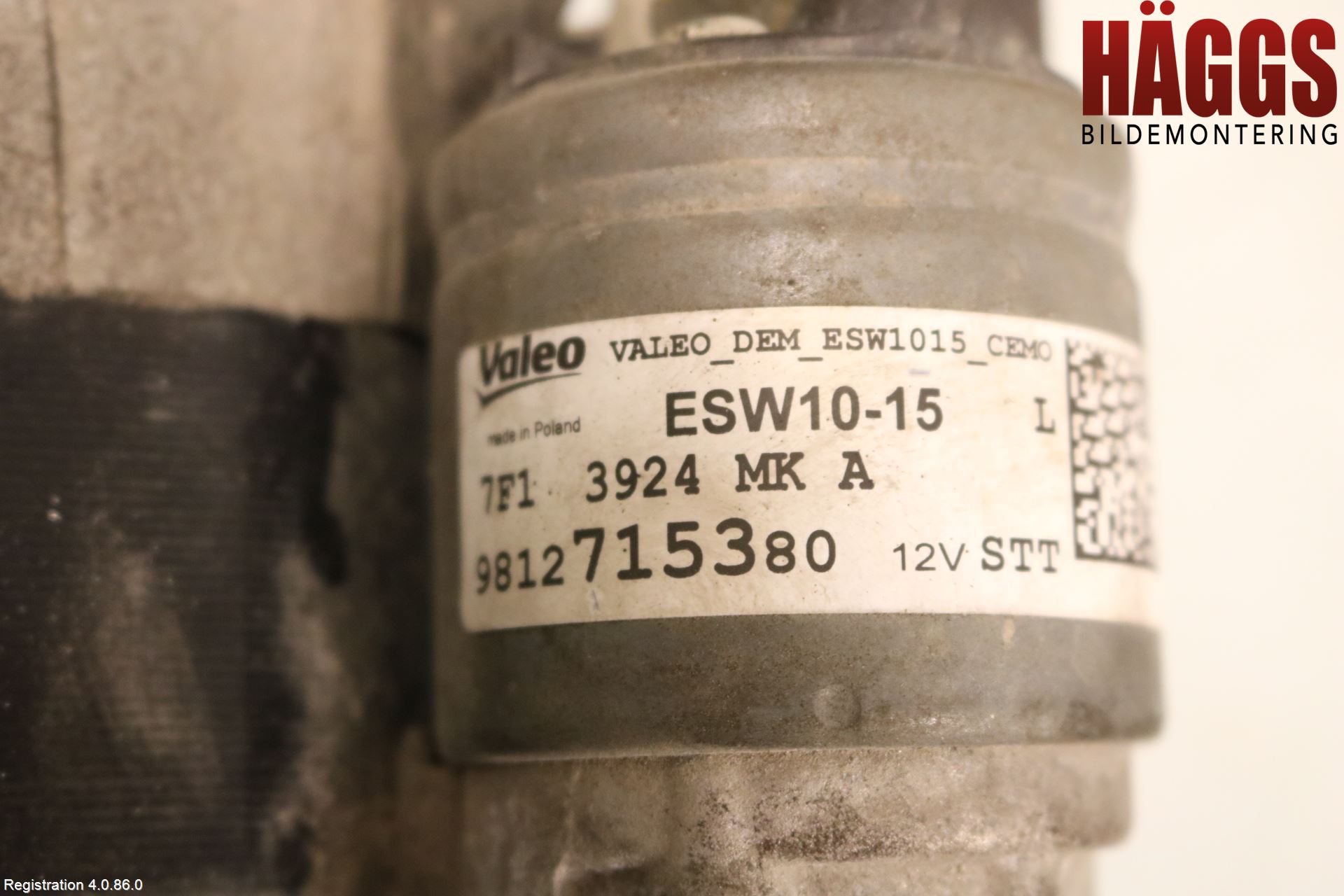 Citroen COTROEN C3 17-24 Startmotor