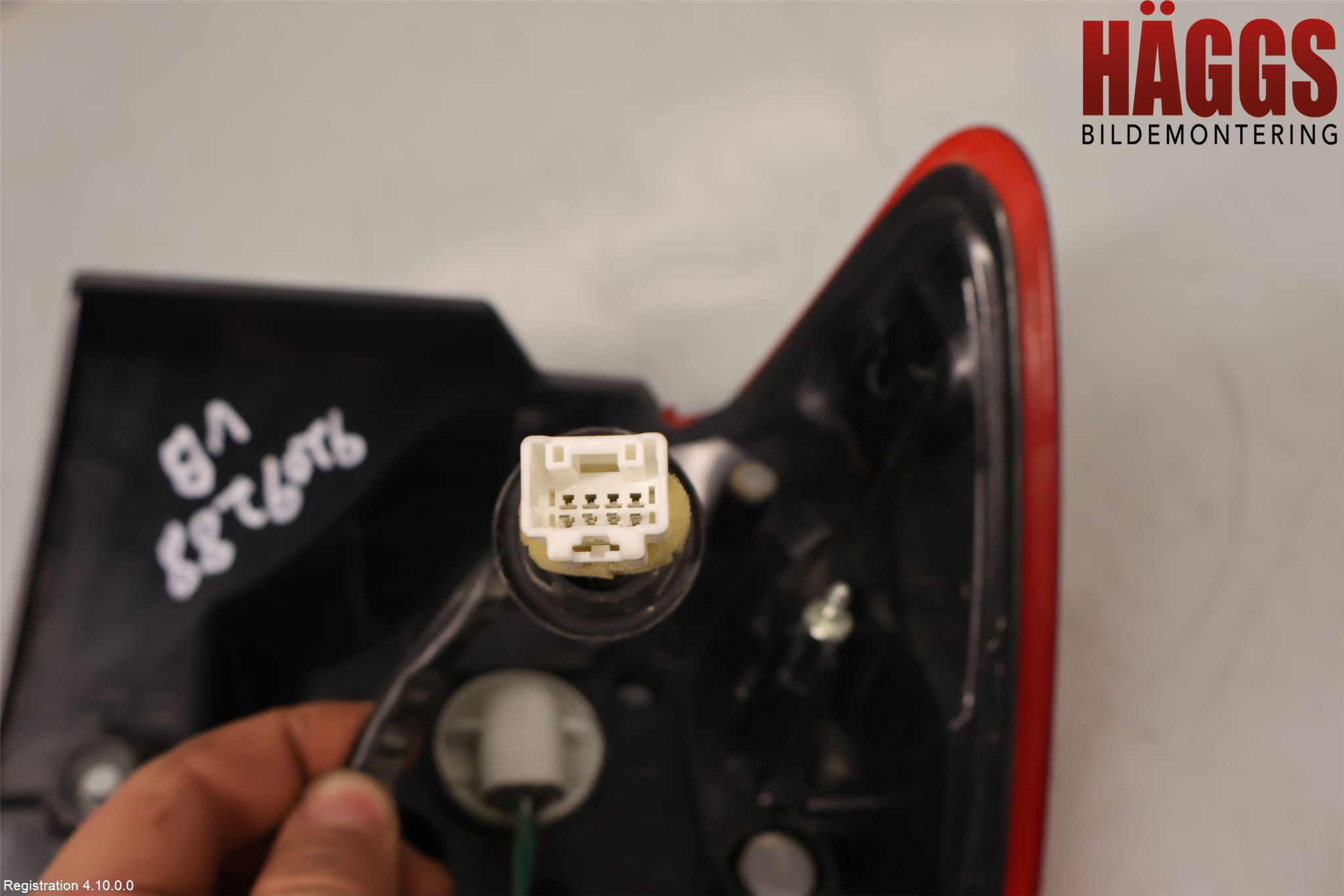 Mitsubishi ASX 10-22 Bakljus Vänster