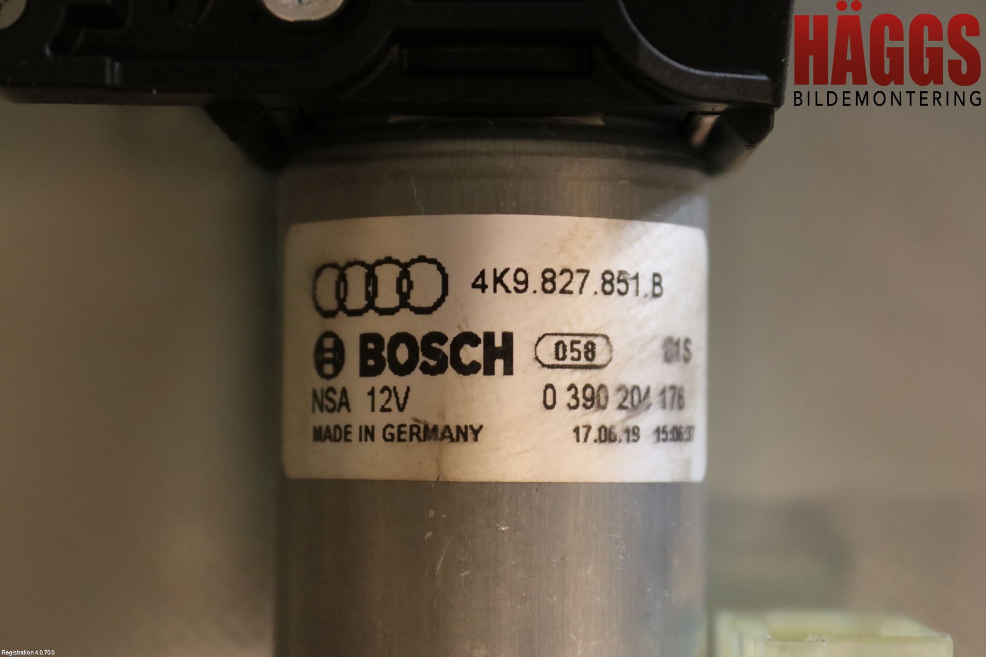 Audi A6 F2/C8 19- Bakluckeöppnare Automatisk