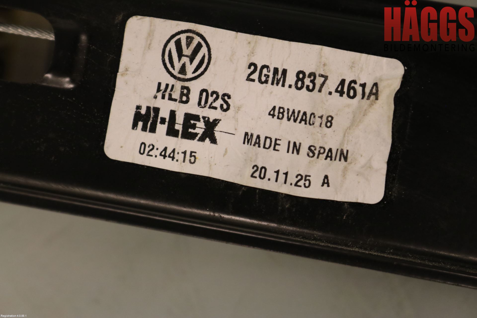 Volkswagen VW T-CROSS 19- Fönsterhissmekanism