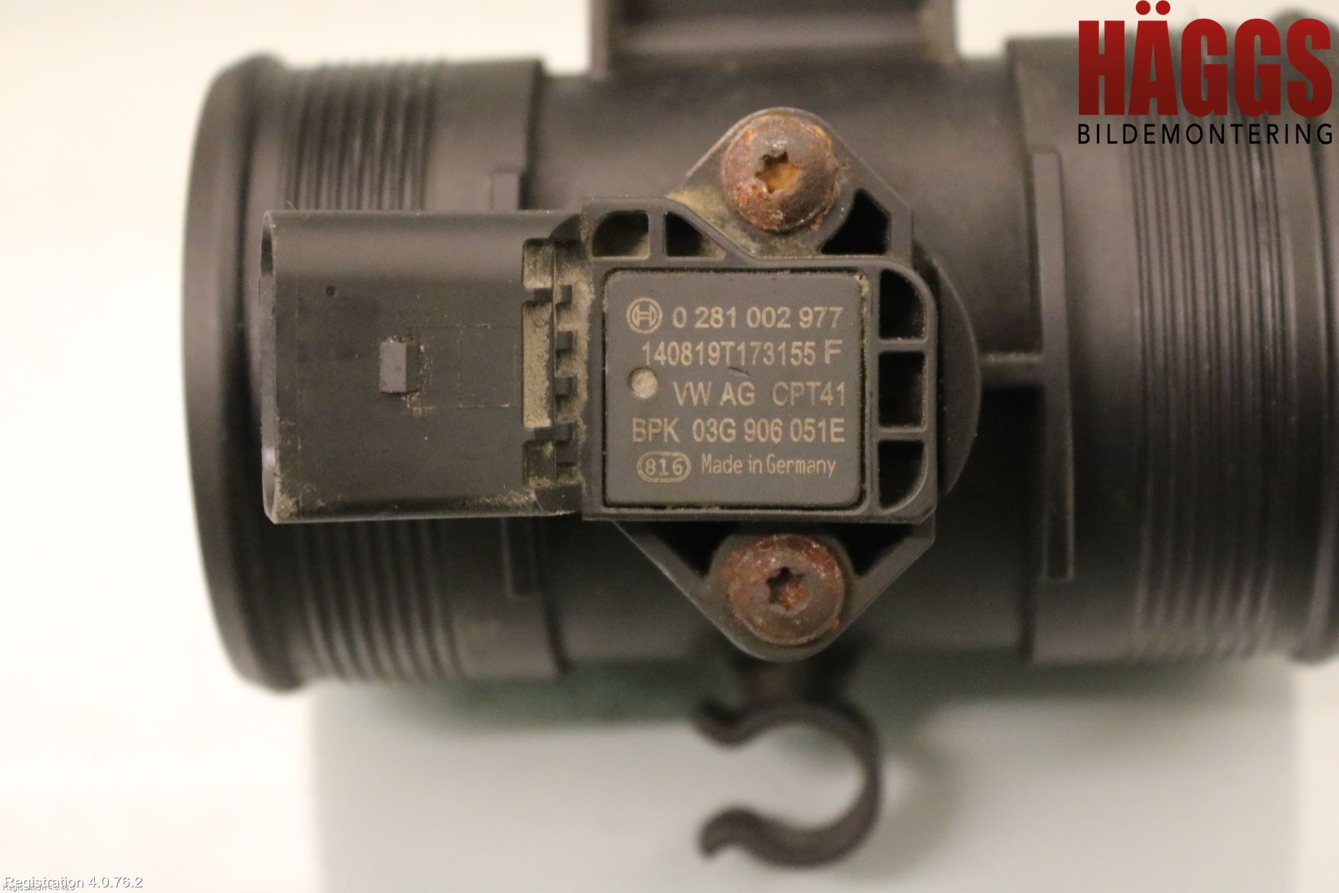 Volkswagen VW TRANSP/CARAVELLE (T5) 04-15 Injmappsensor