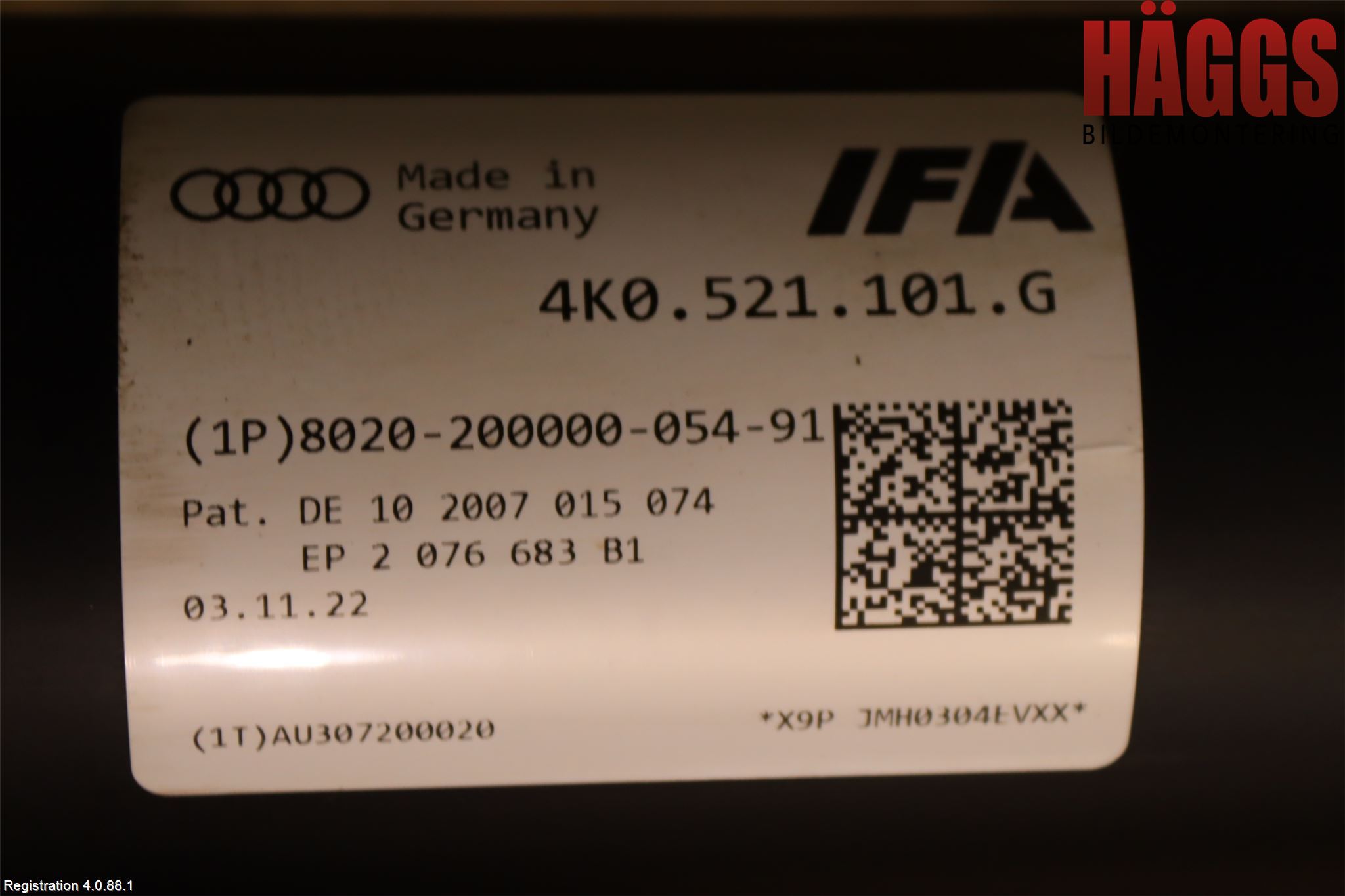 Audi A7 Sportback 4K 18- Mellanaxel Komp
