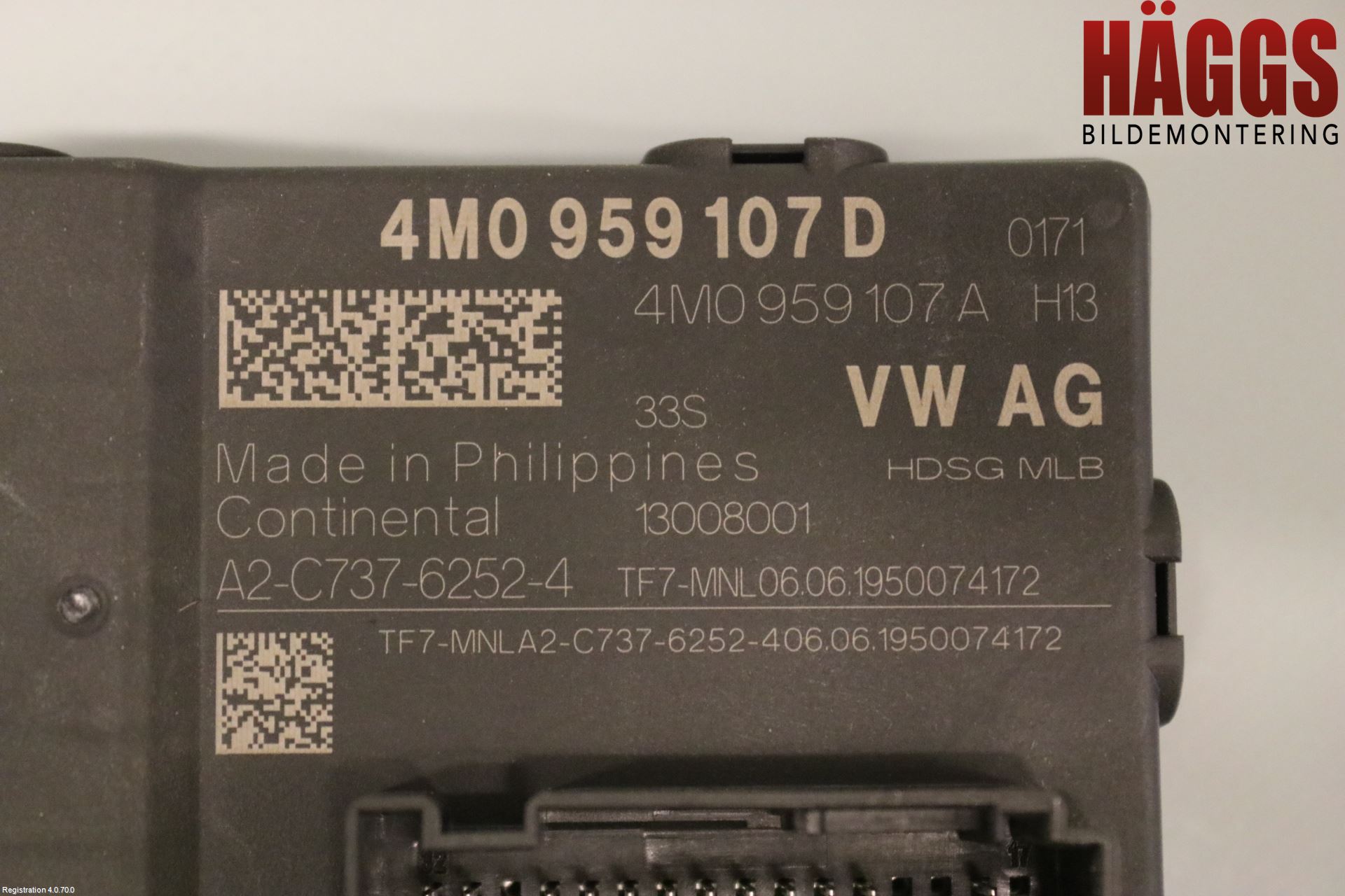 Audi A6 F2/C8 19- Styrenhet Baklucka