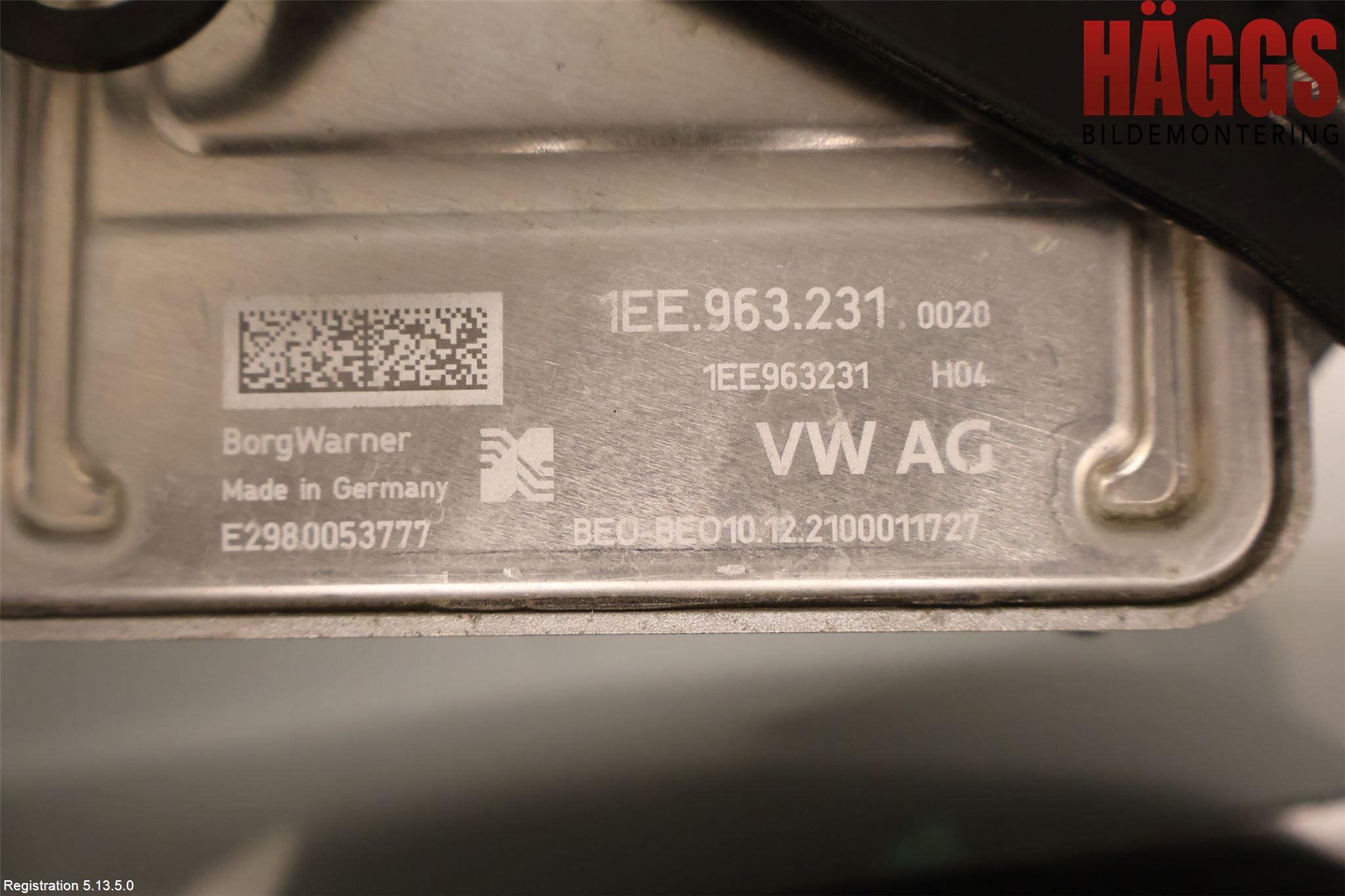 Volkswagen VW ID.5 22- Motorvärmare Värmekropp