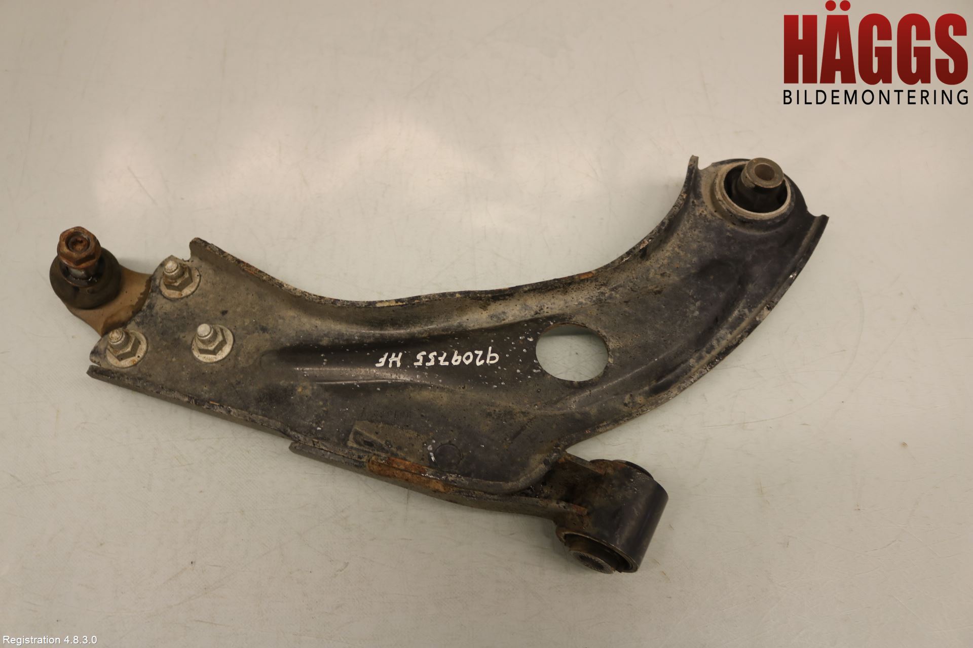 Peugeot 3008 17-24 Bärarm Fram Undre Hö