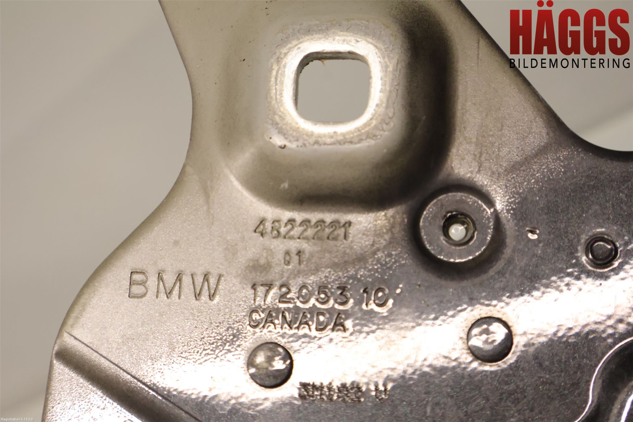 BMW X5 F15 13-18 Huvgångjärn