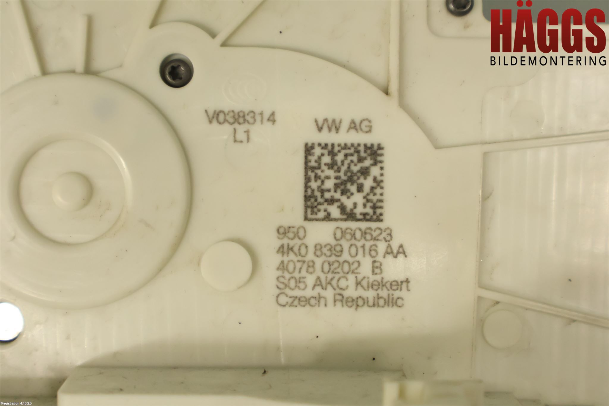 Volkswagen VW ID.4 21- Låskista-Dörrlås