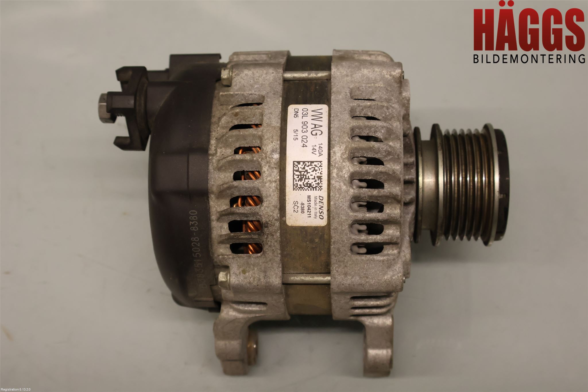 Volkswagen VW TIGUAN 07-16 Generator