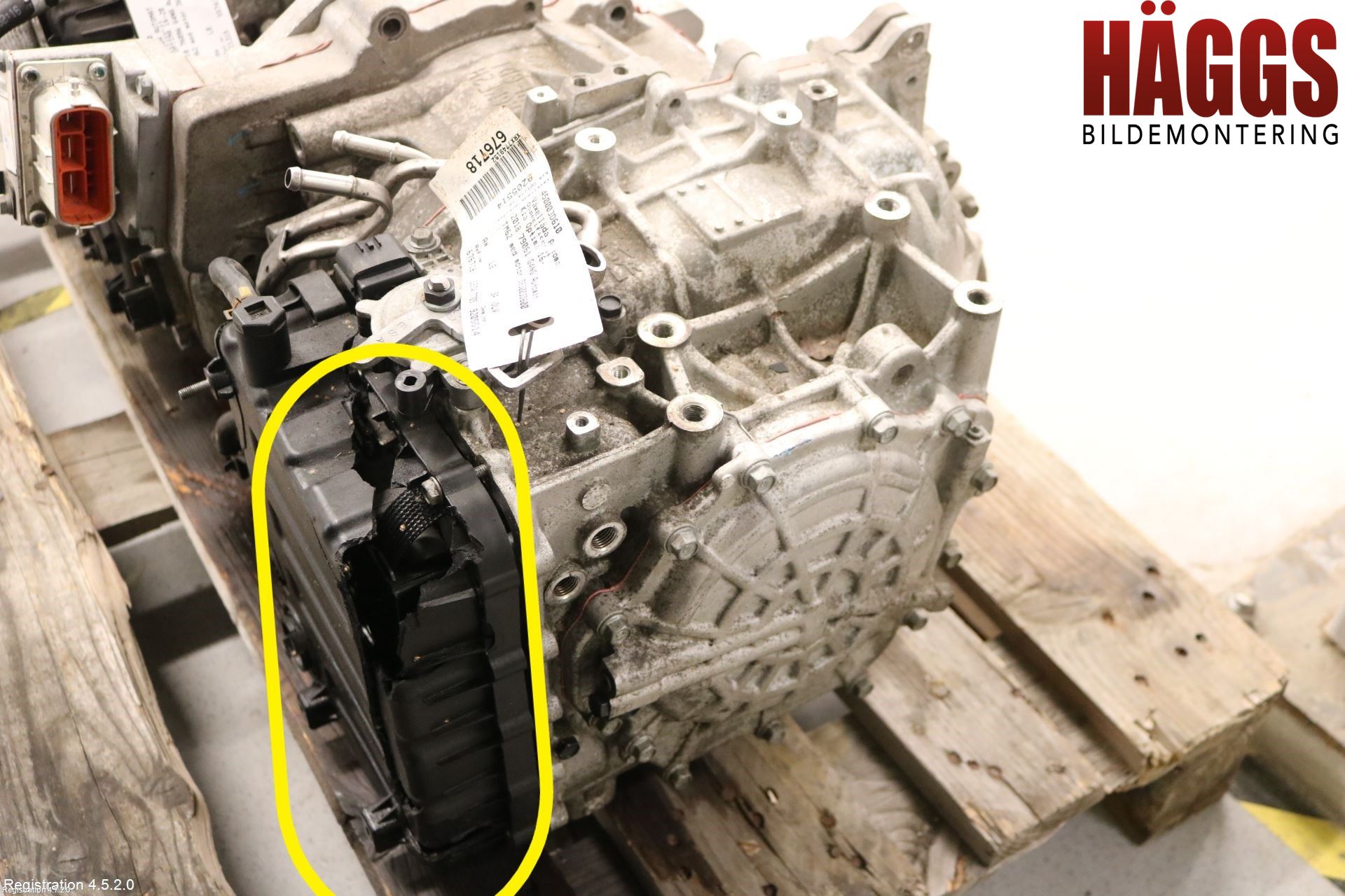 Kia OPTIMA 16-20 Växellåda Automat