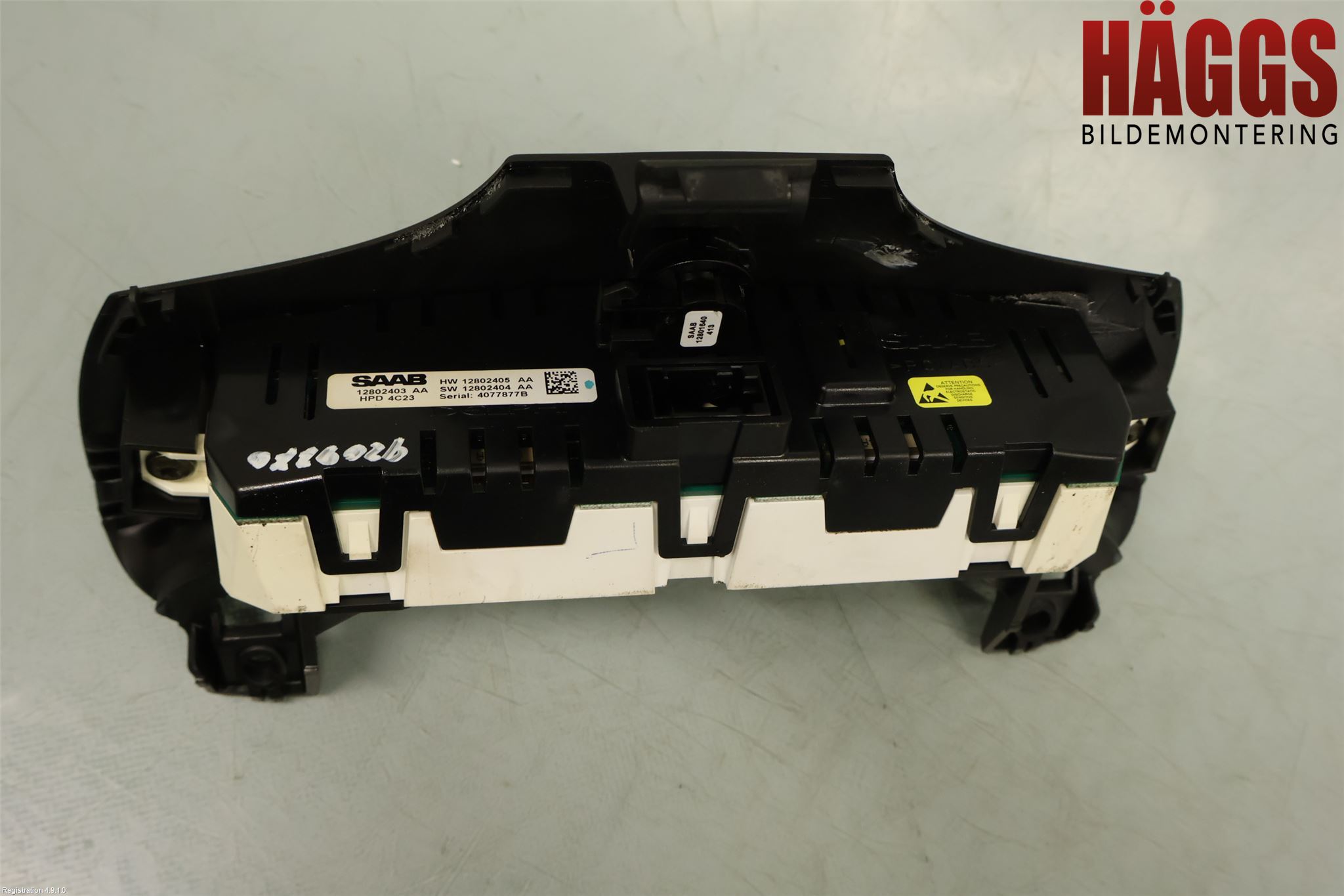 Saab 9-3 VER 2 Kontrolldisplay