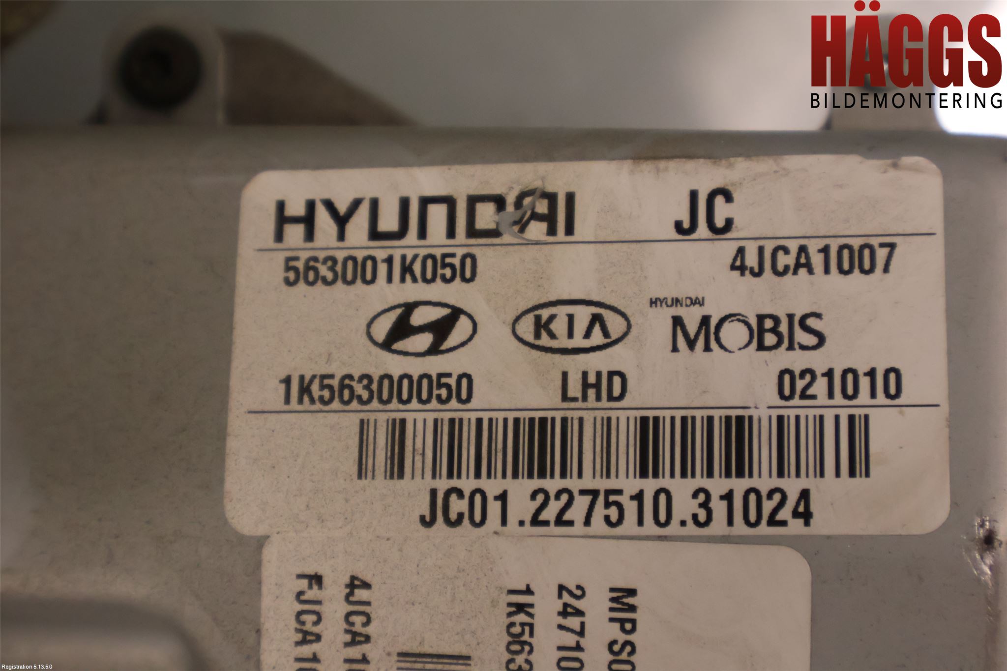 Hyundai ix20 Rattaxelagg Med Inb Servo