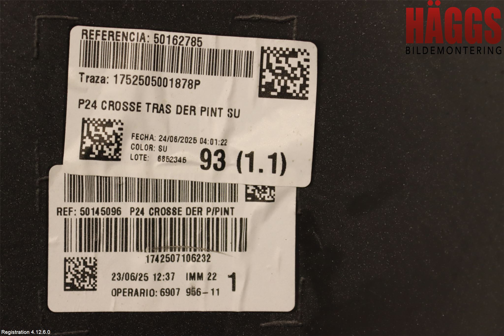 Peugeot 2008/E-2008 20- Stötfångardel Bak Hö