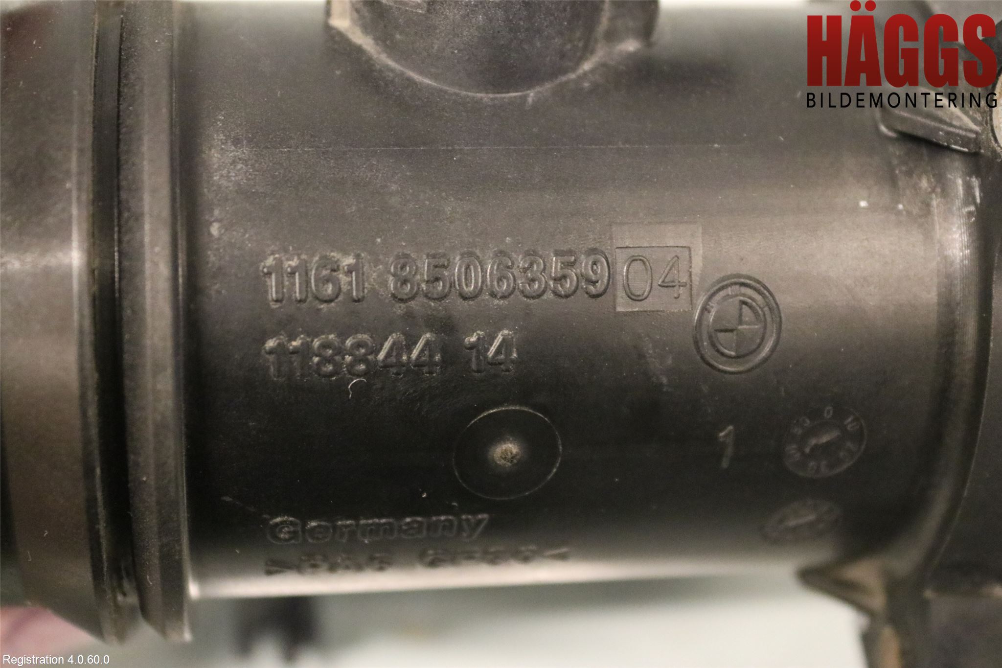 BMW 5 F10/F11/F18 09-17 Laddluft-Intercoolerrör