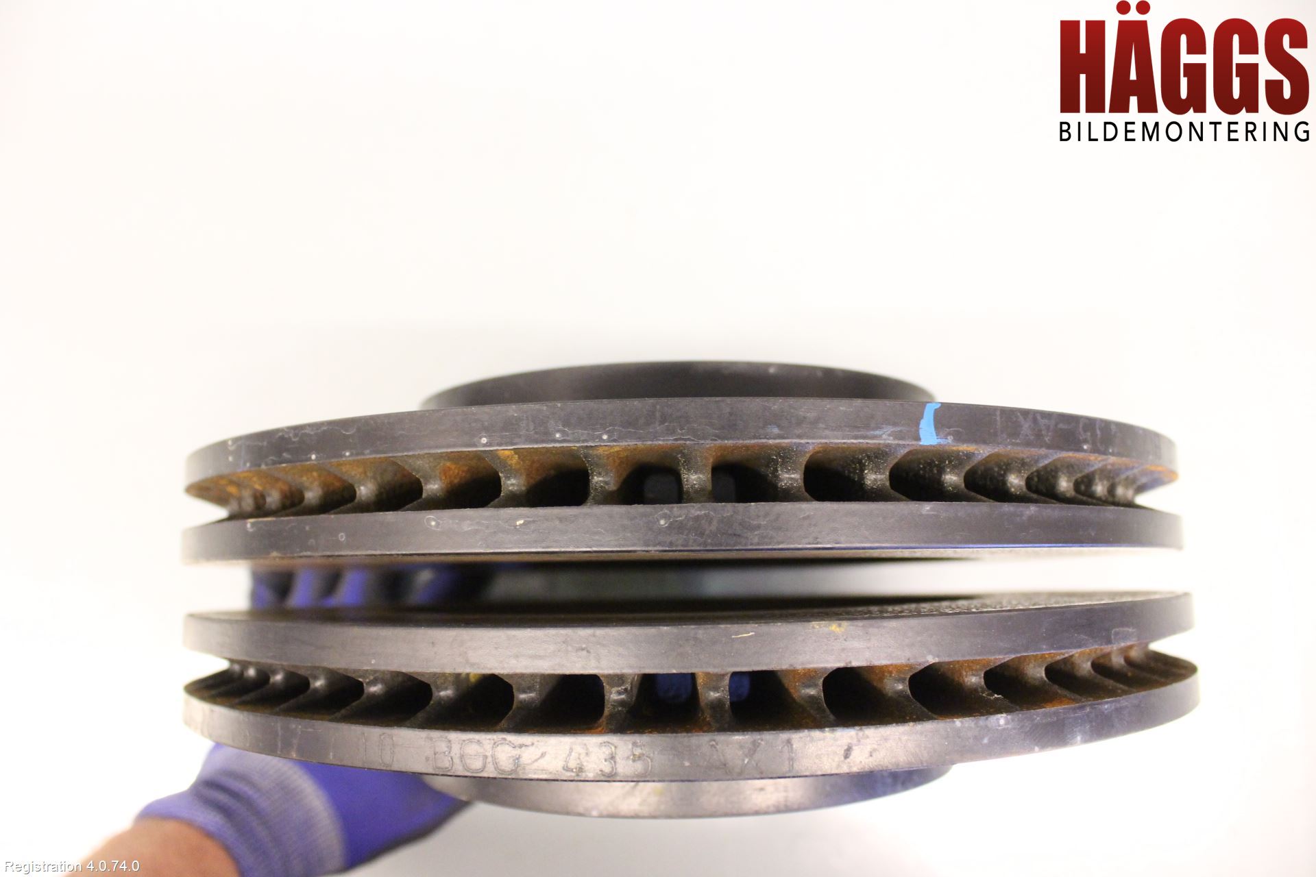 Toyota C-HR 16-23 Bromsskiva Fram