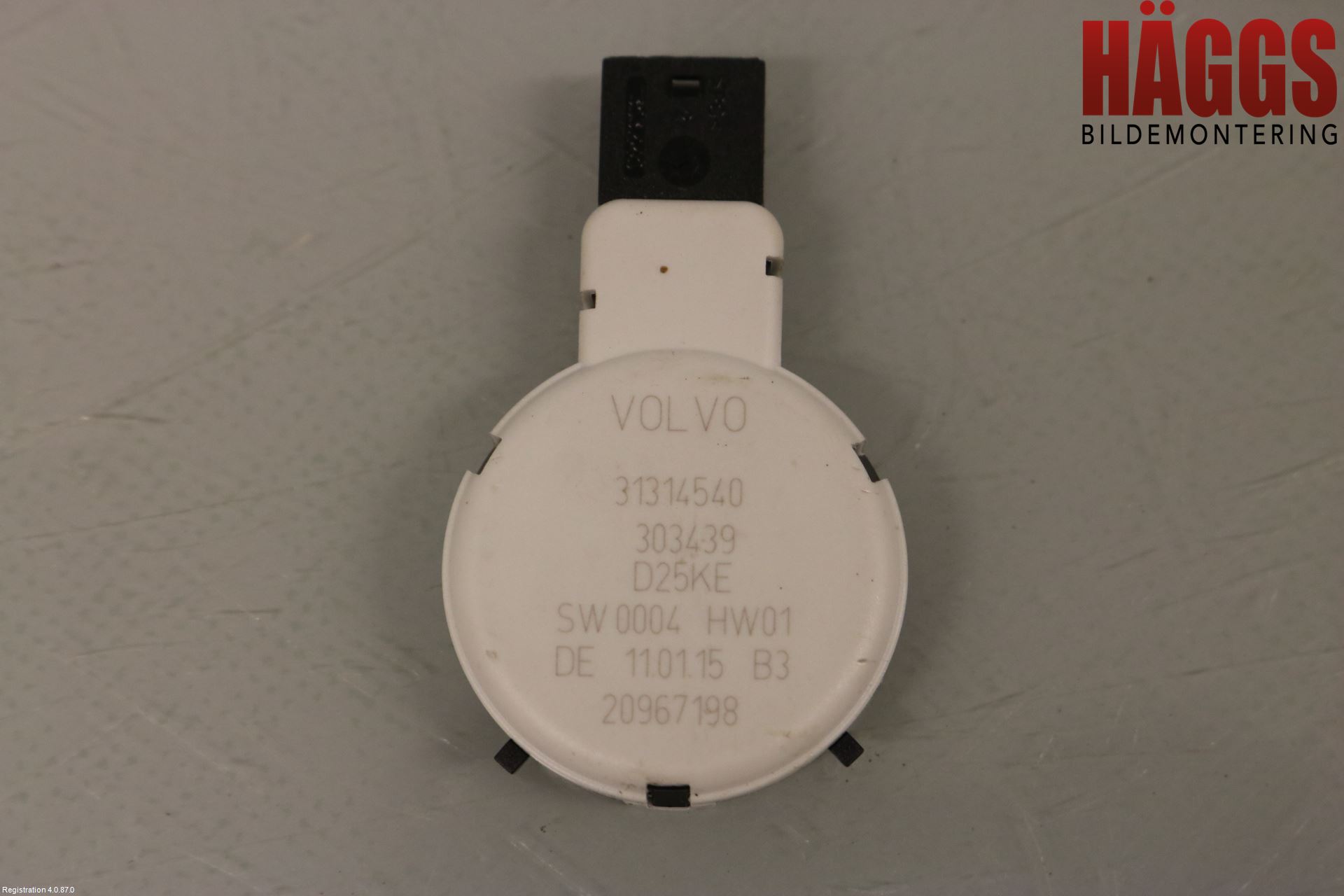 Volvo V70 14-16 Regnsensor