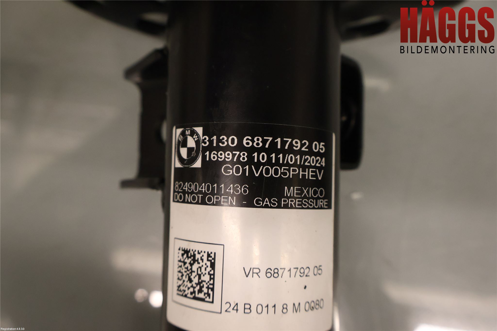 BMW X3 G01 18- Fjäderben Fram Höger