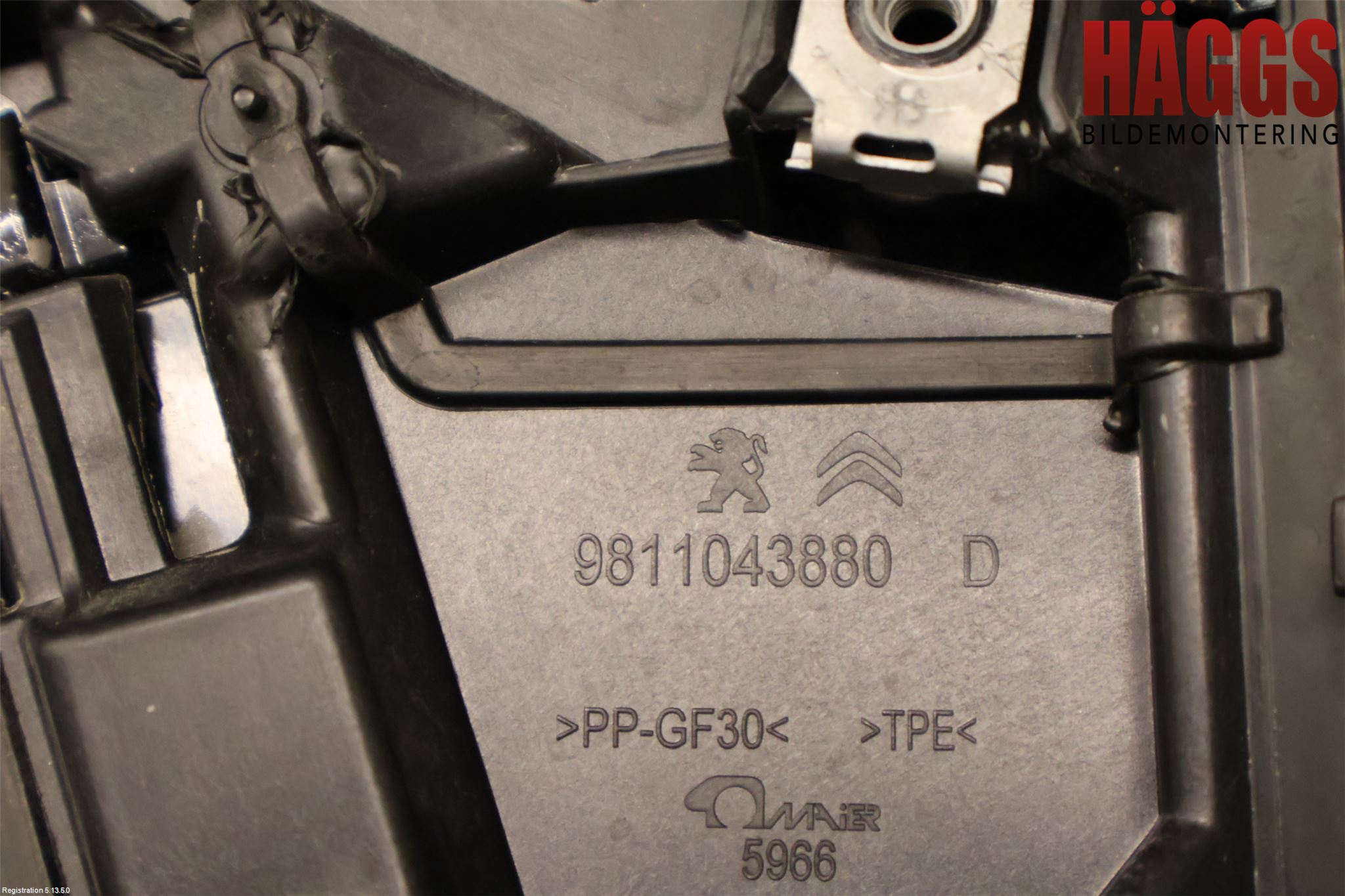 Peugeot 3008 17-24 List Bak-Baklucka