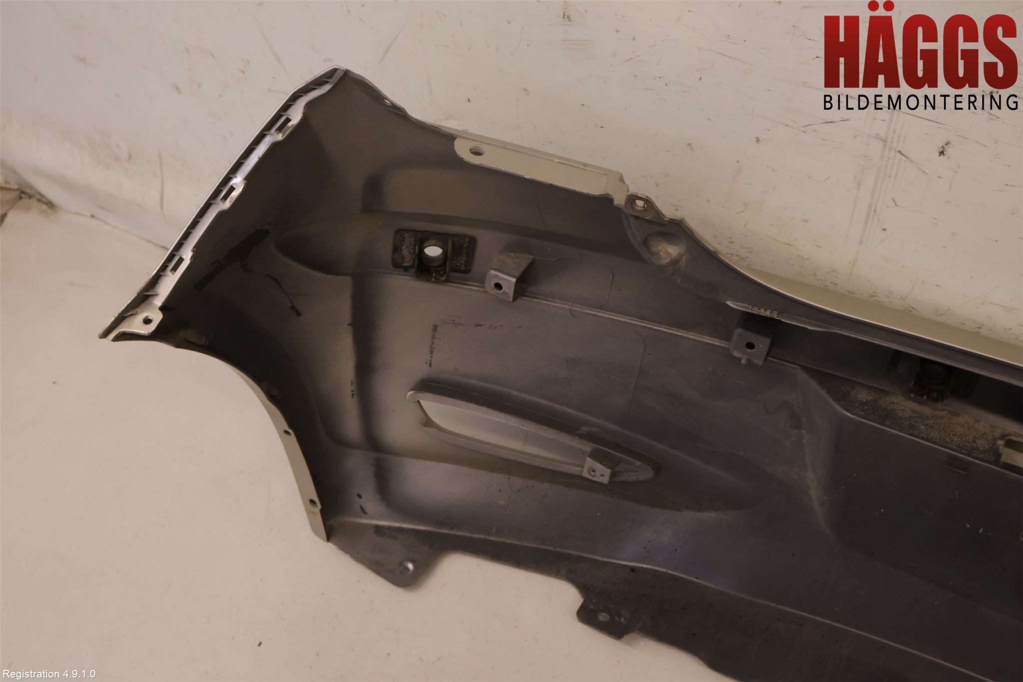 Hyundai i10 PA 08-13 Stötfångarbeklädnad Bak