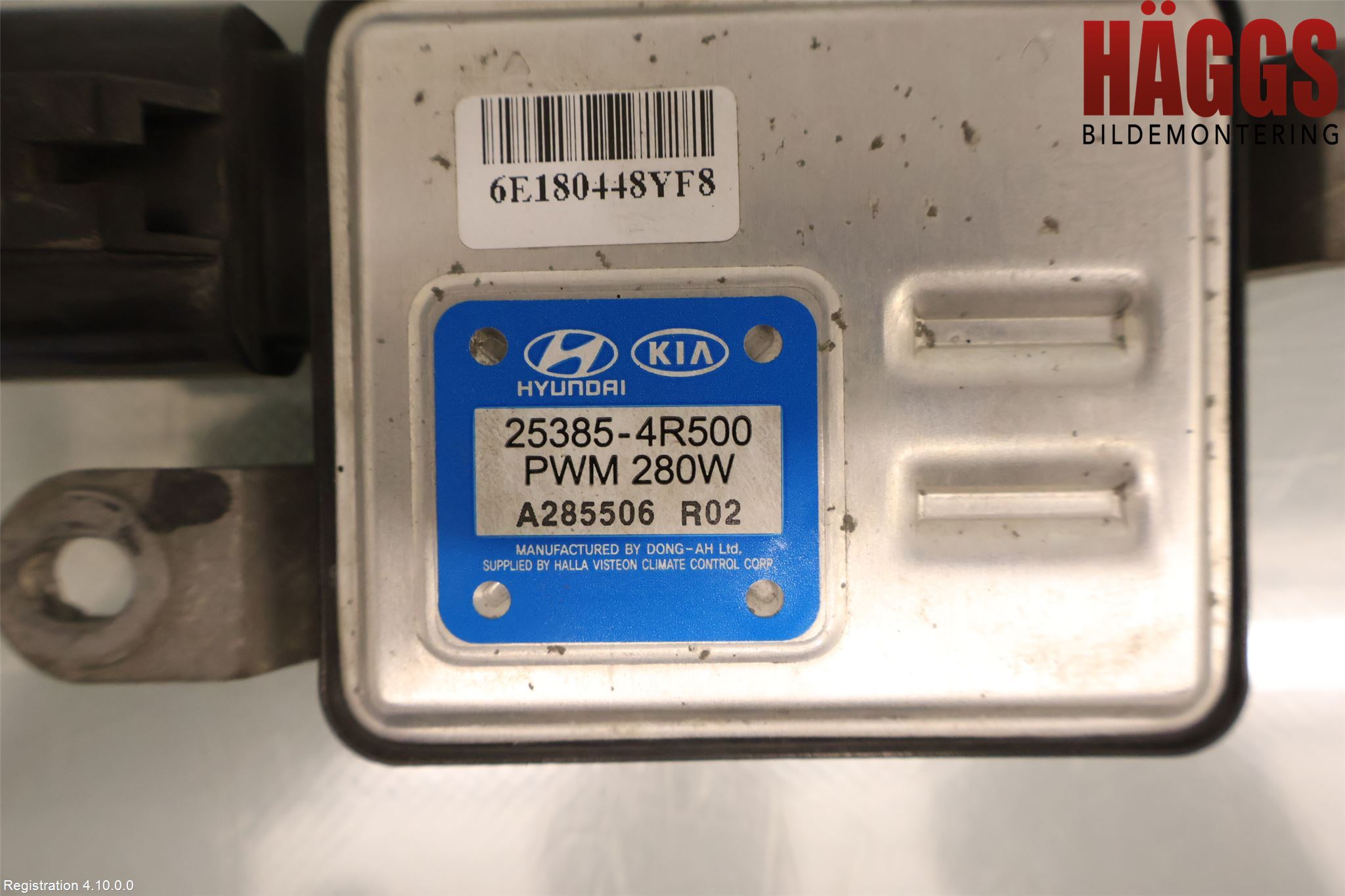 Kia SOUL 09- Kylfläktsmotstånd