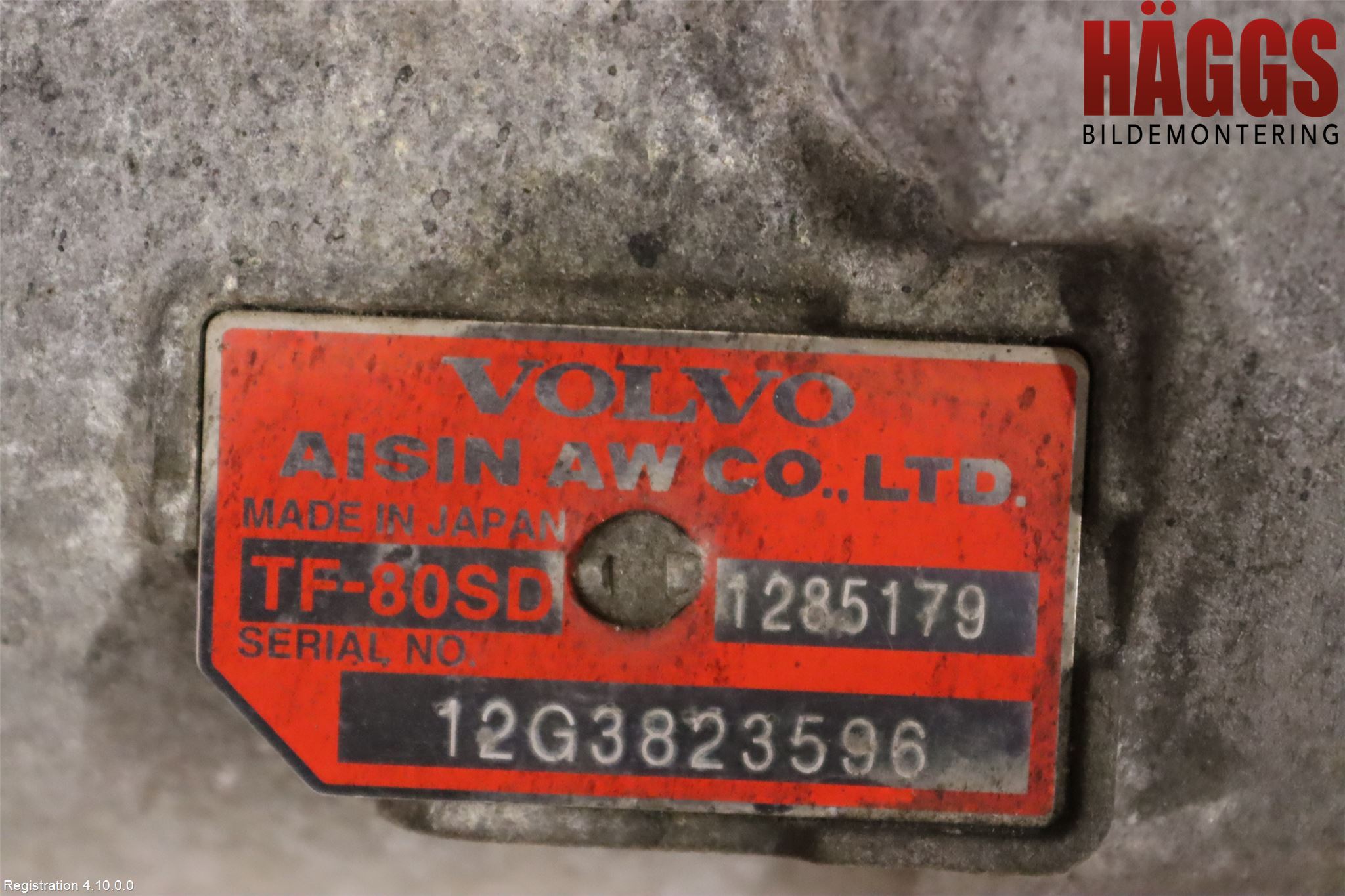 Volvo V60 11-13 Växellåda Automat