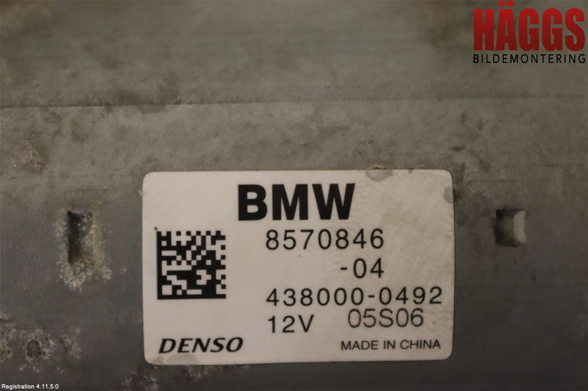 BMW X3 F25 10-17 Startmotor Diesel
