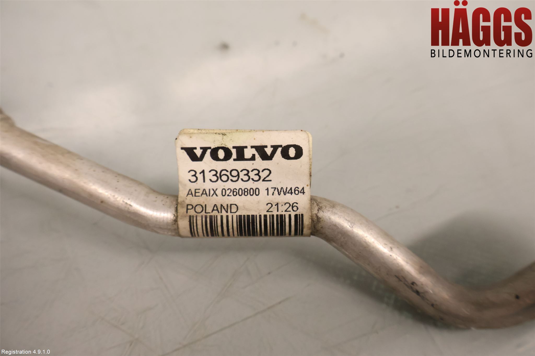 Volvo XC90/RECHARGE 16- Ac Slang-Rör