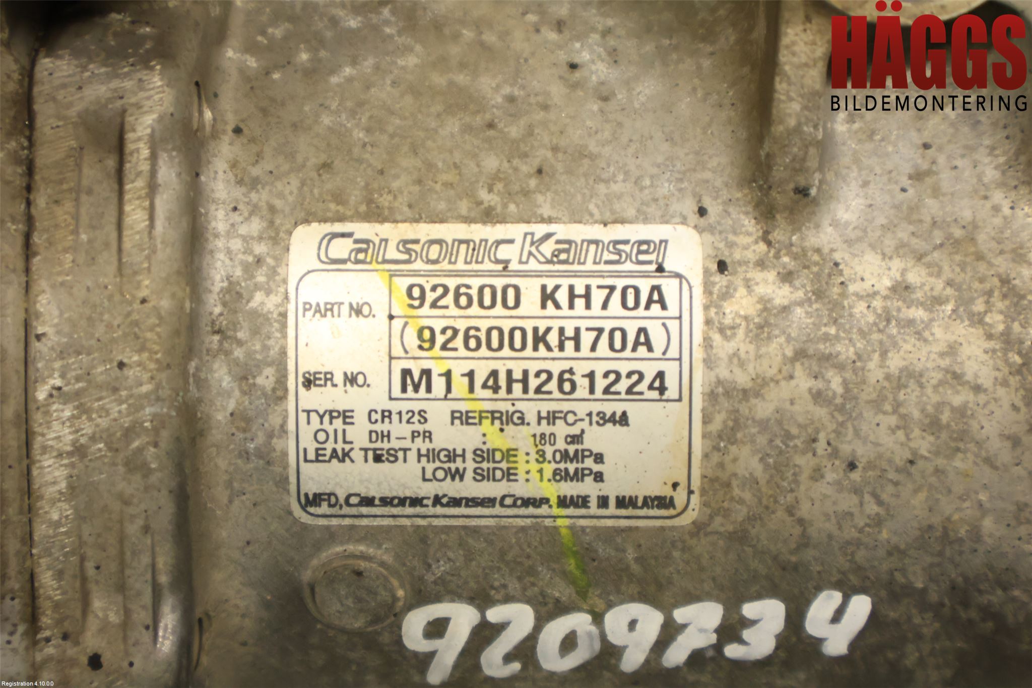 Nissan NAVARA 05-16 Ac Kompressor