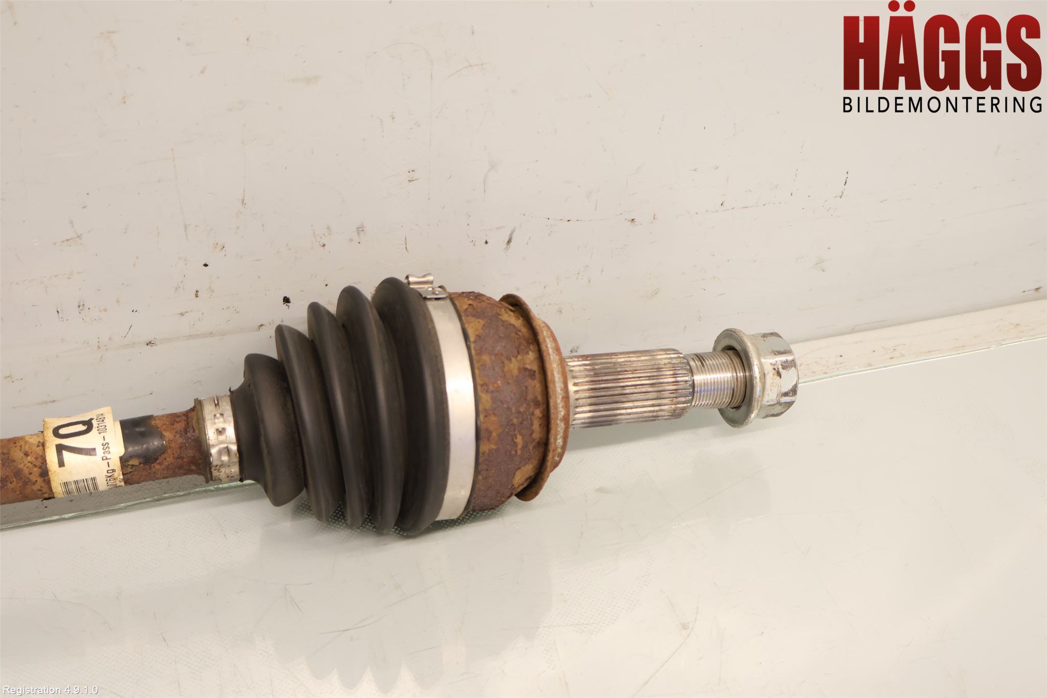 Nissan QASHQAI 14-17 Drivaxel Fram Vänster