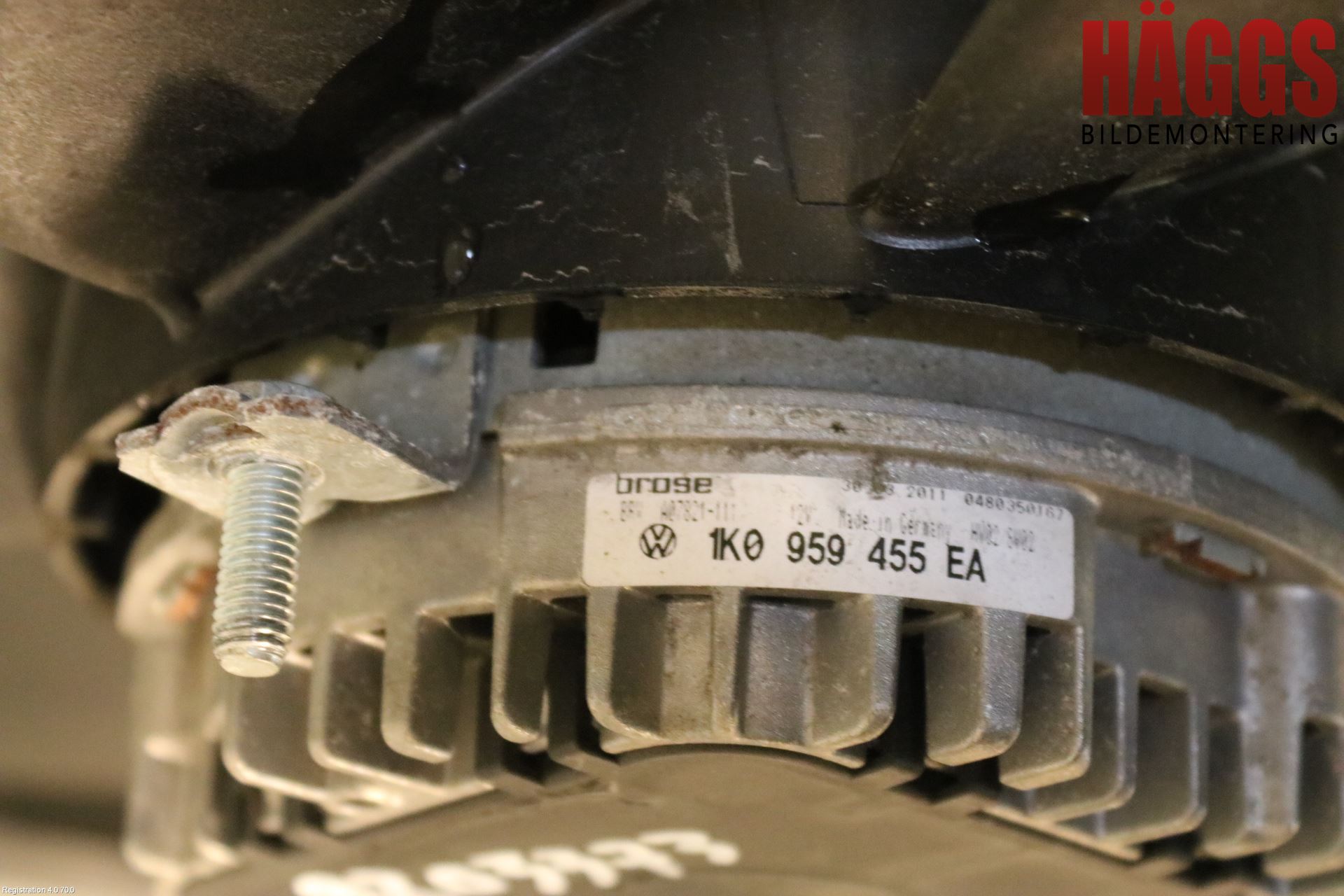 Volkswagen VW SCIROCCO 09-17 Kylfläkt El