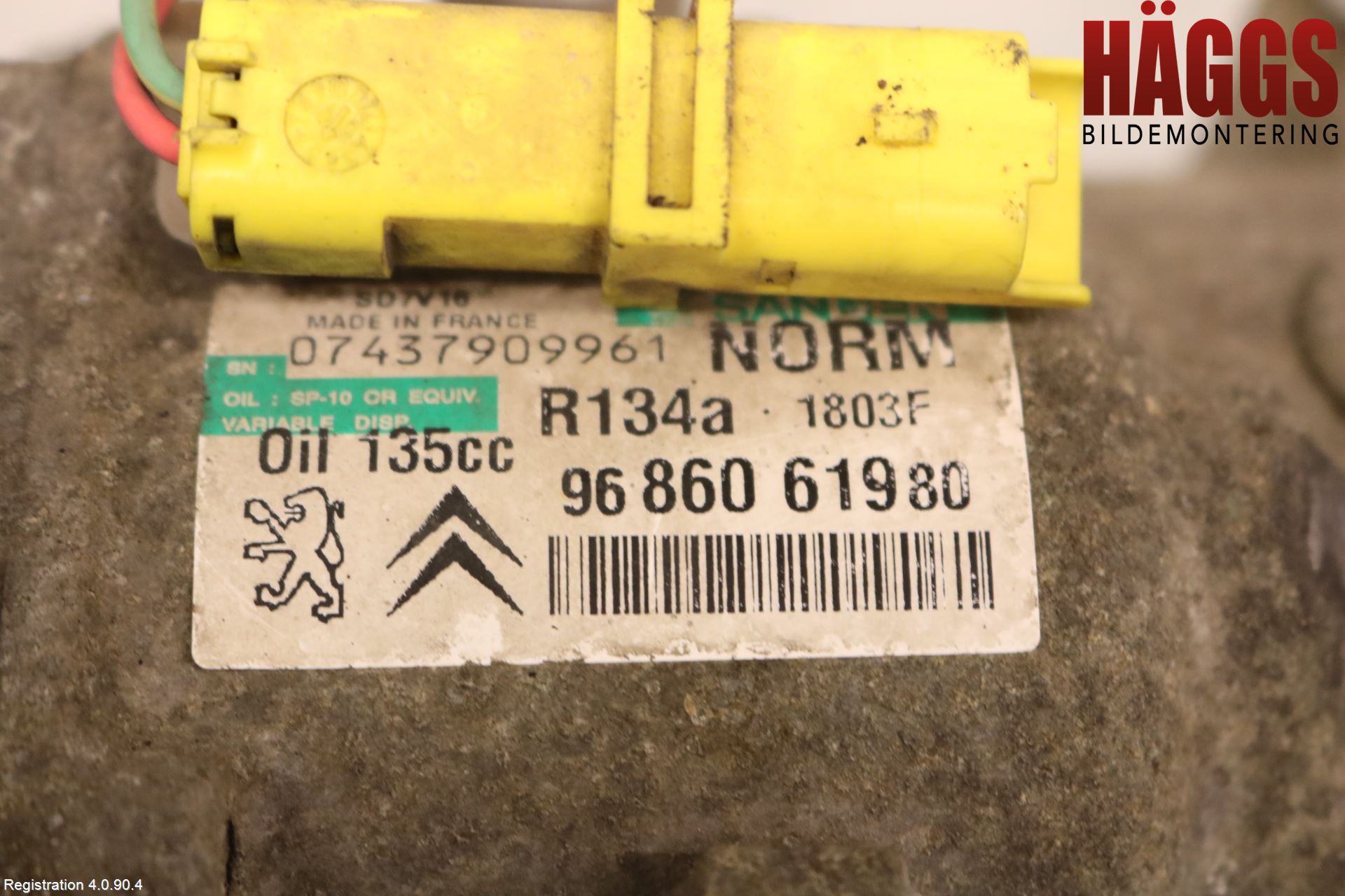 Citroen JUMPY 07-16 Ac Kompressor