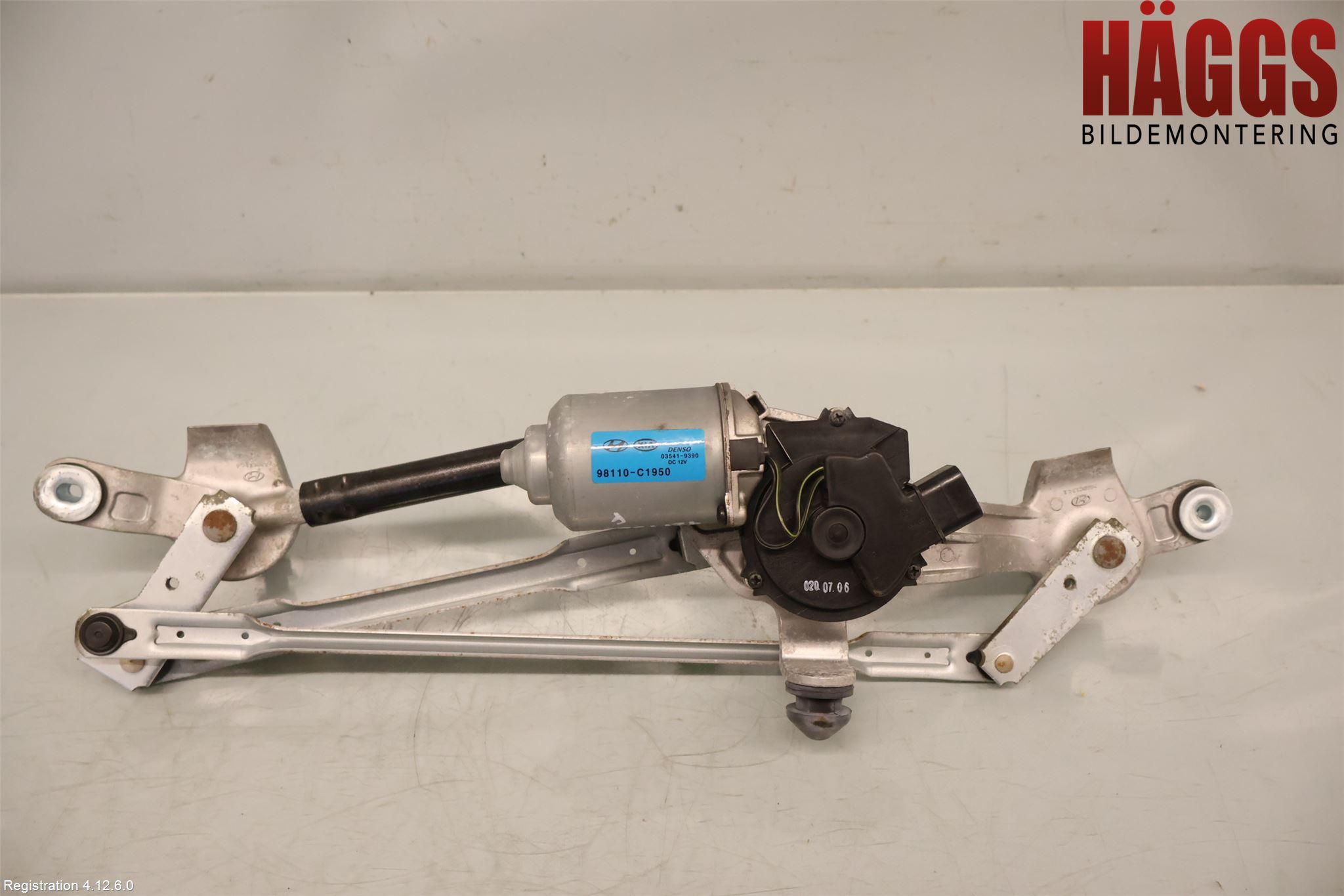 Hyundai KONA/ELECTRIC OS 18-23 Torkarmotor Vindruta