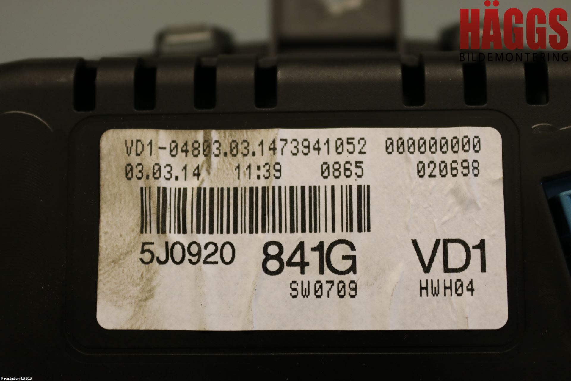 Skoda FABIA 07-14 Instrument Komb