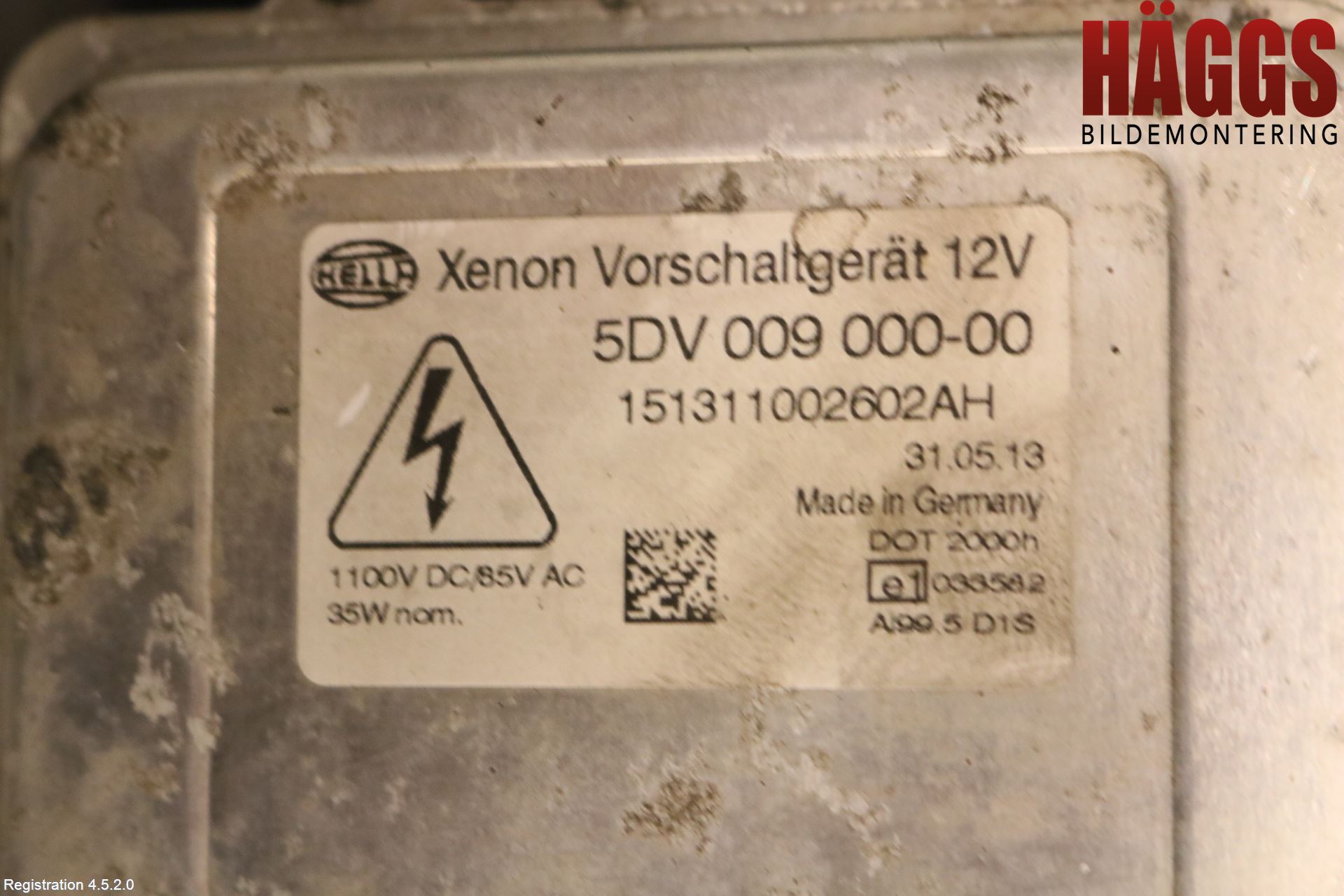 Ford S-MAX 06-15 Strålkastare Vänster