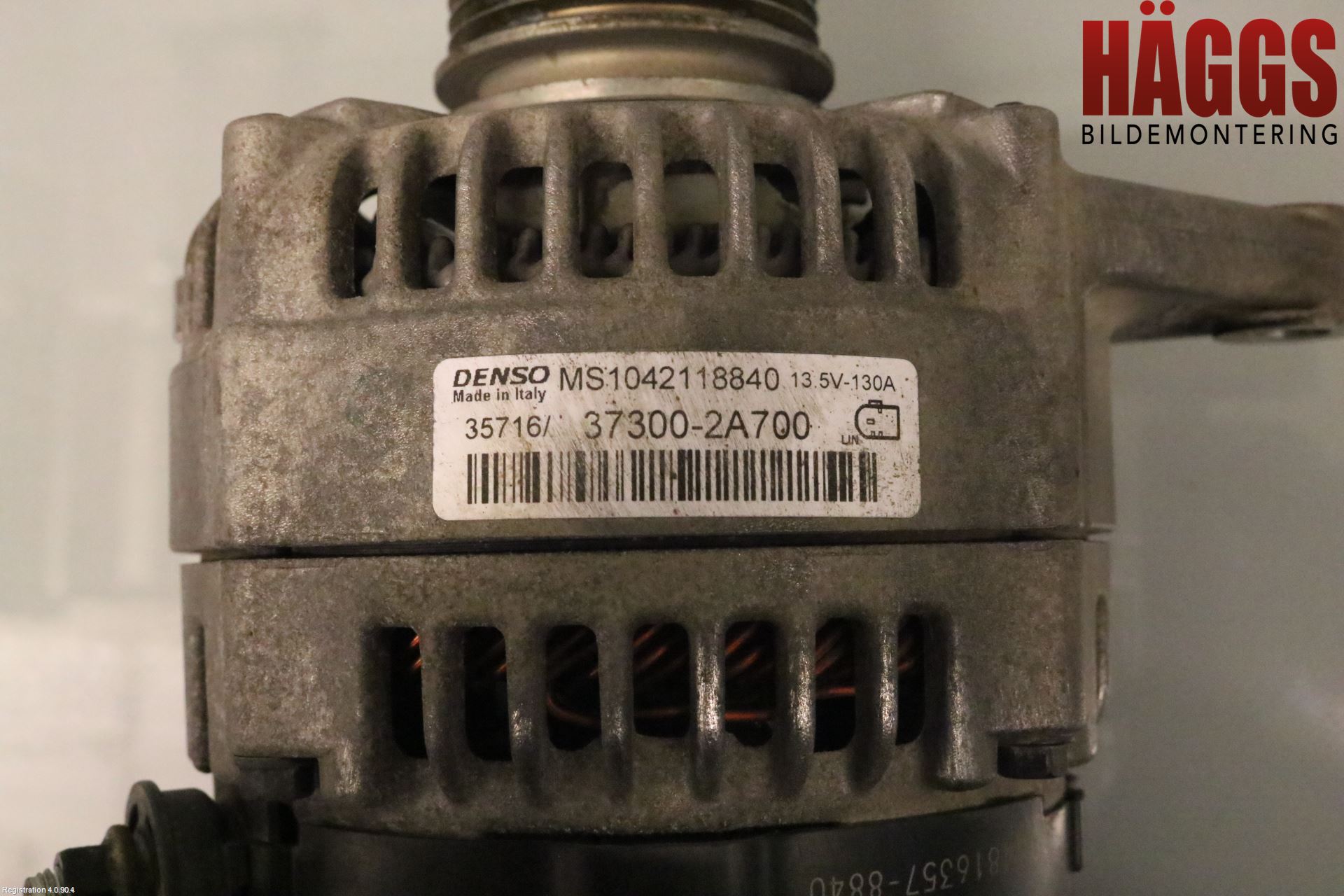 Kia SPORTAGE (QL) 16-21 Generator