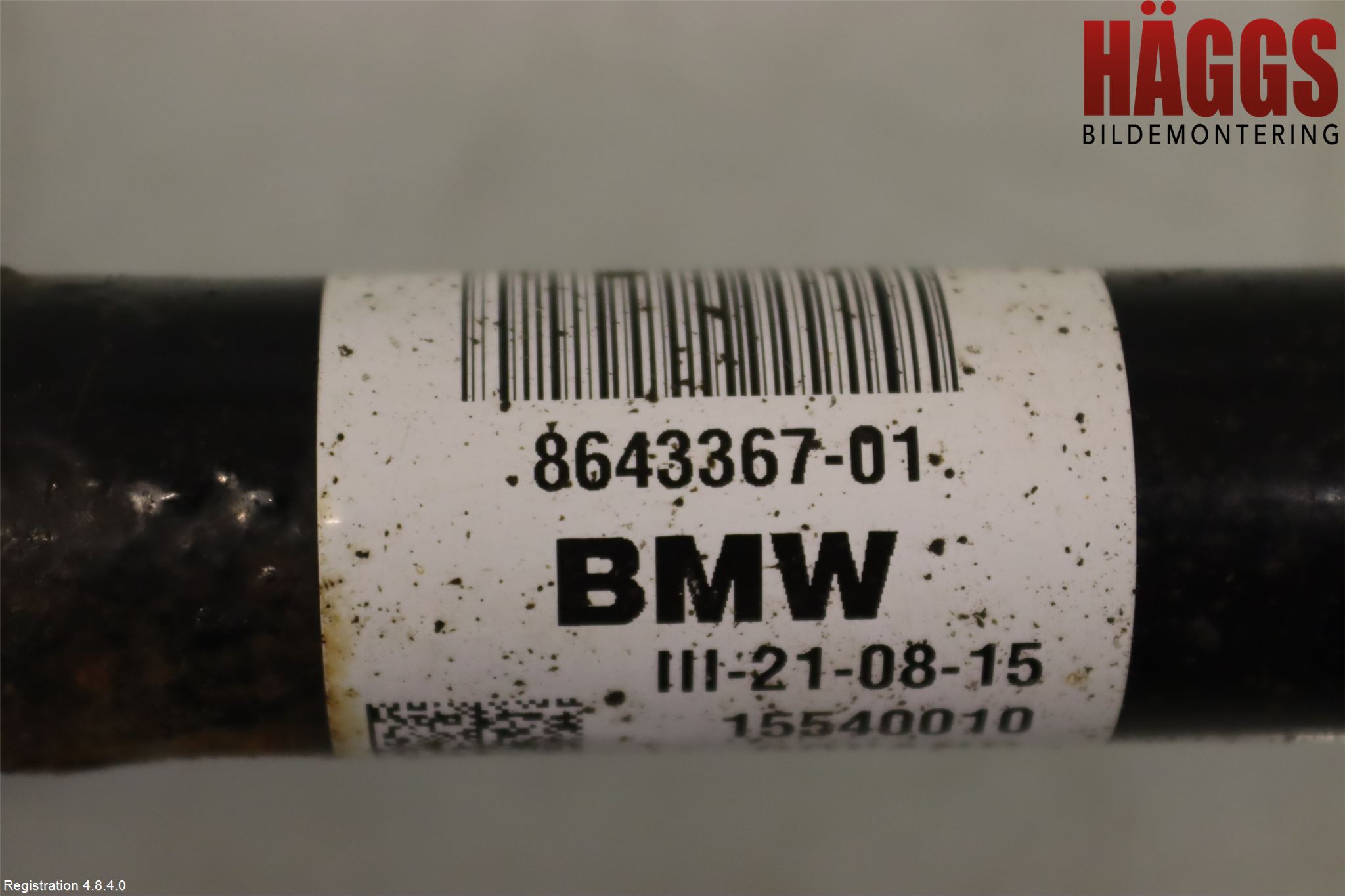 BMW 2 F45 Active Tourer 14-21 Drivaxel Fram Vänster