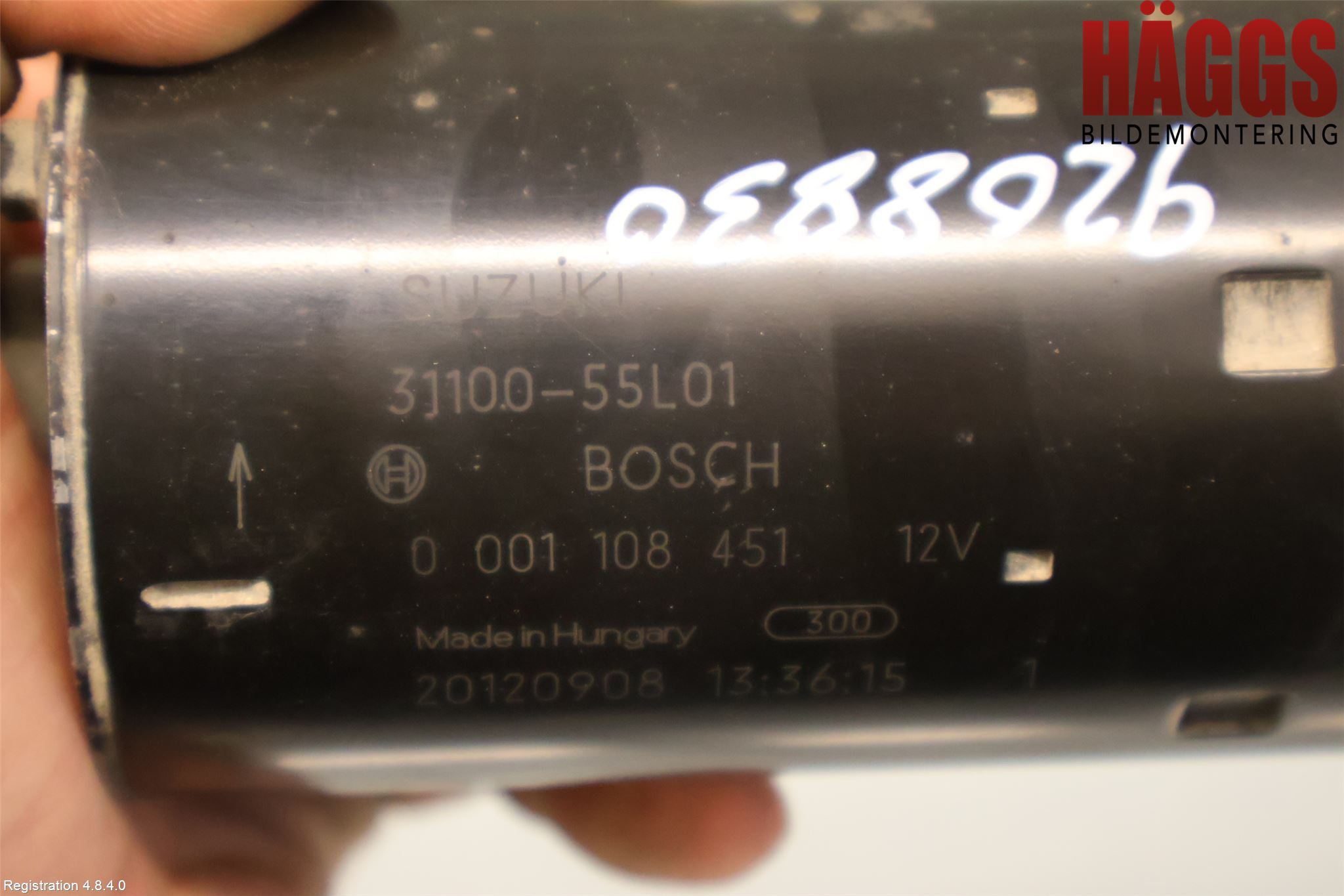 Suzuki SX4 10-13 Startmotor Diesel