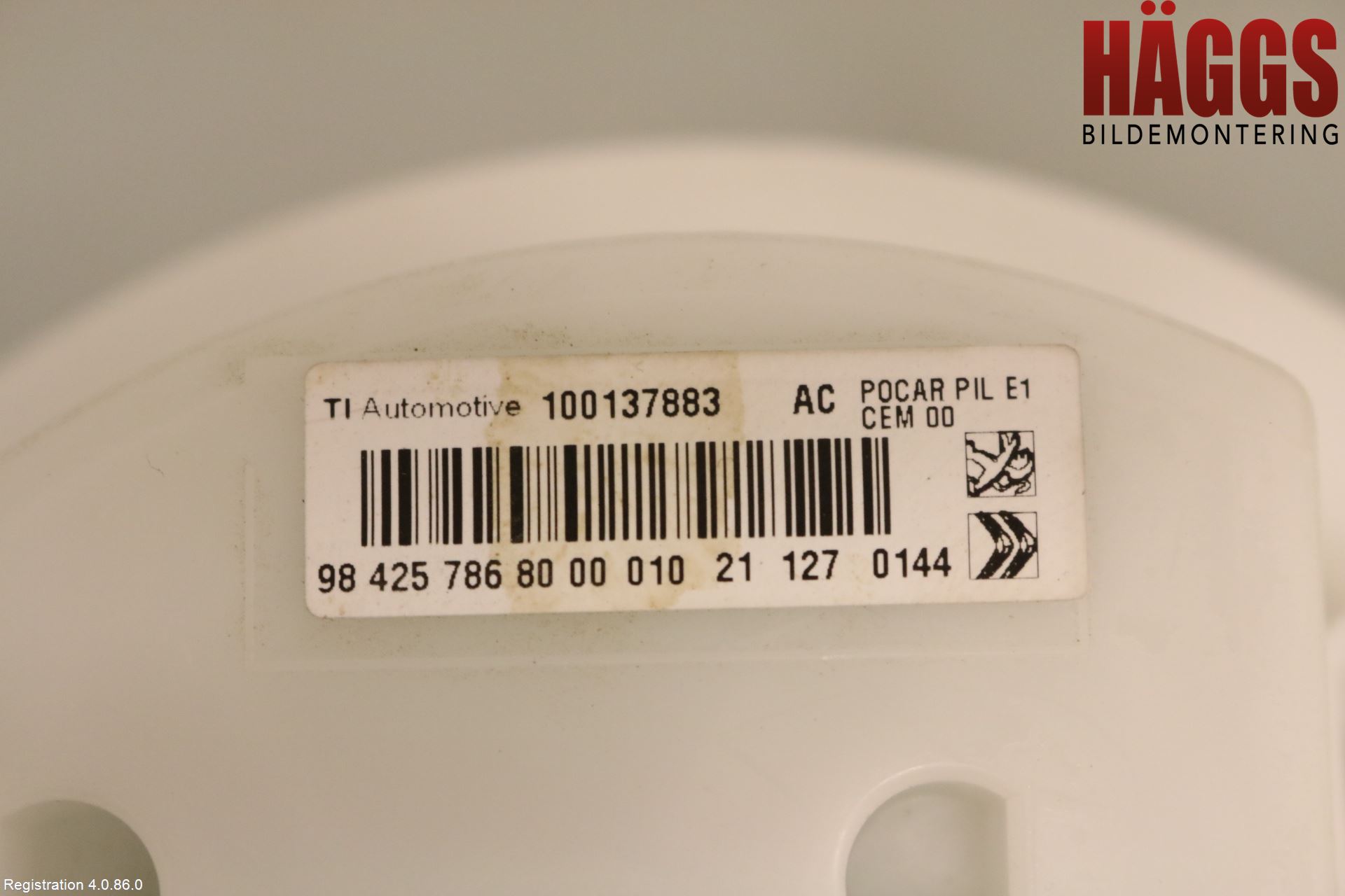 Peugeot 2008/E-2008 20- Bränslepump El