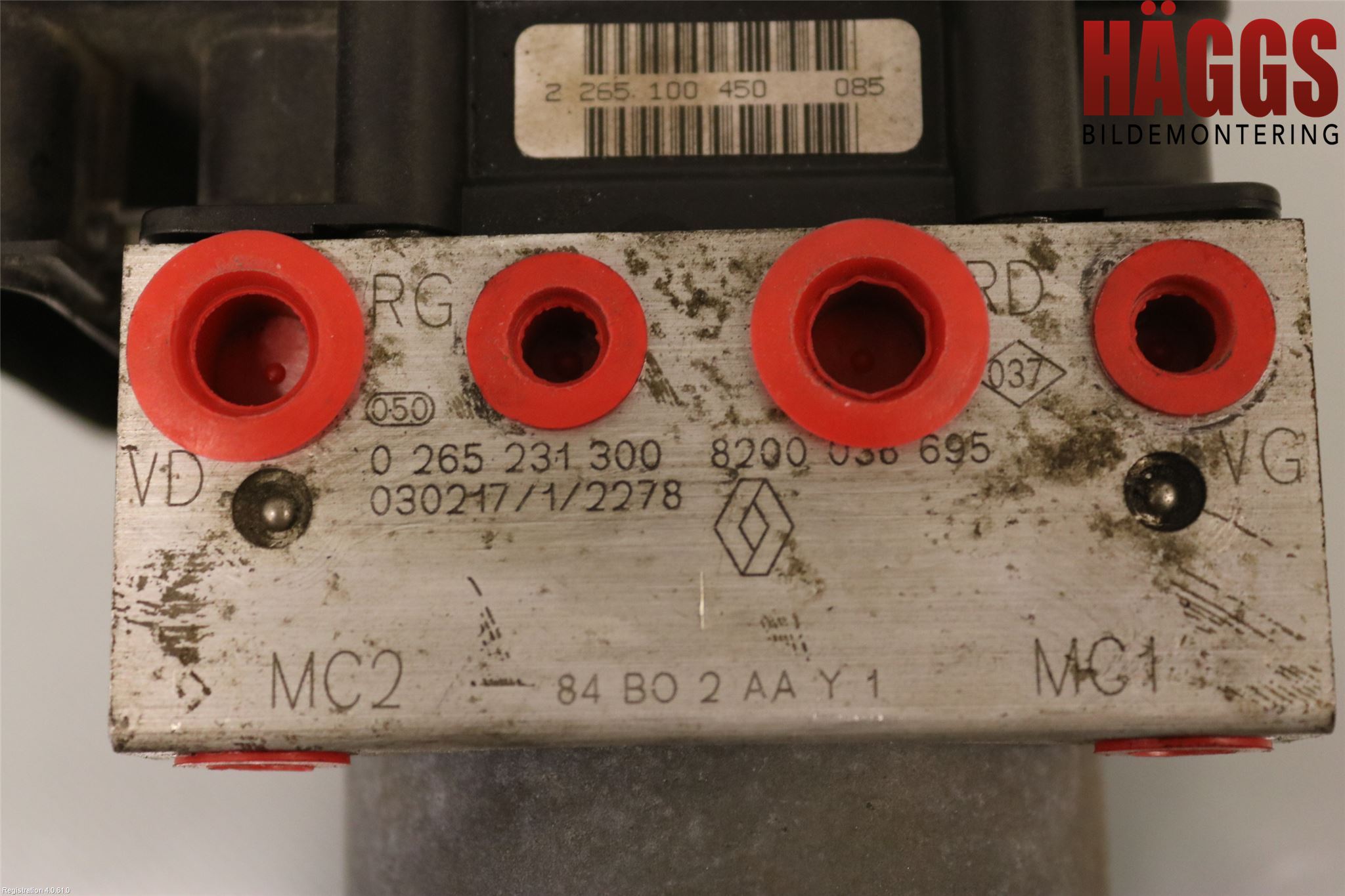 Renault MÉGANE II  03-05 Abs Hydraulaggregat