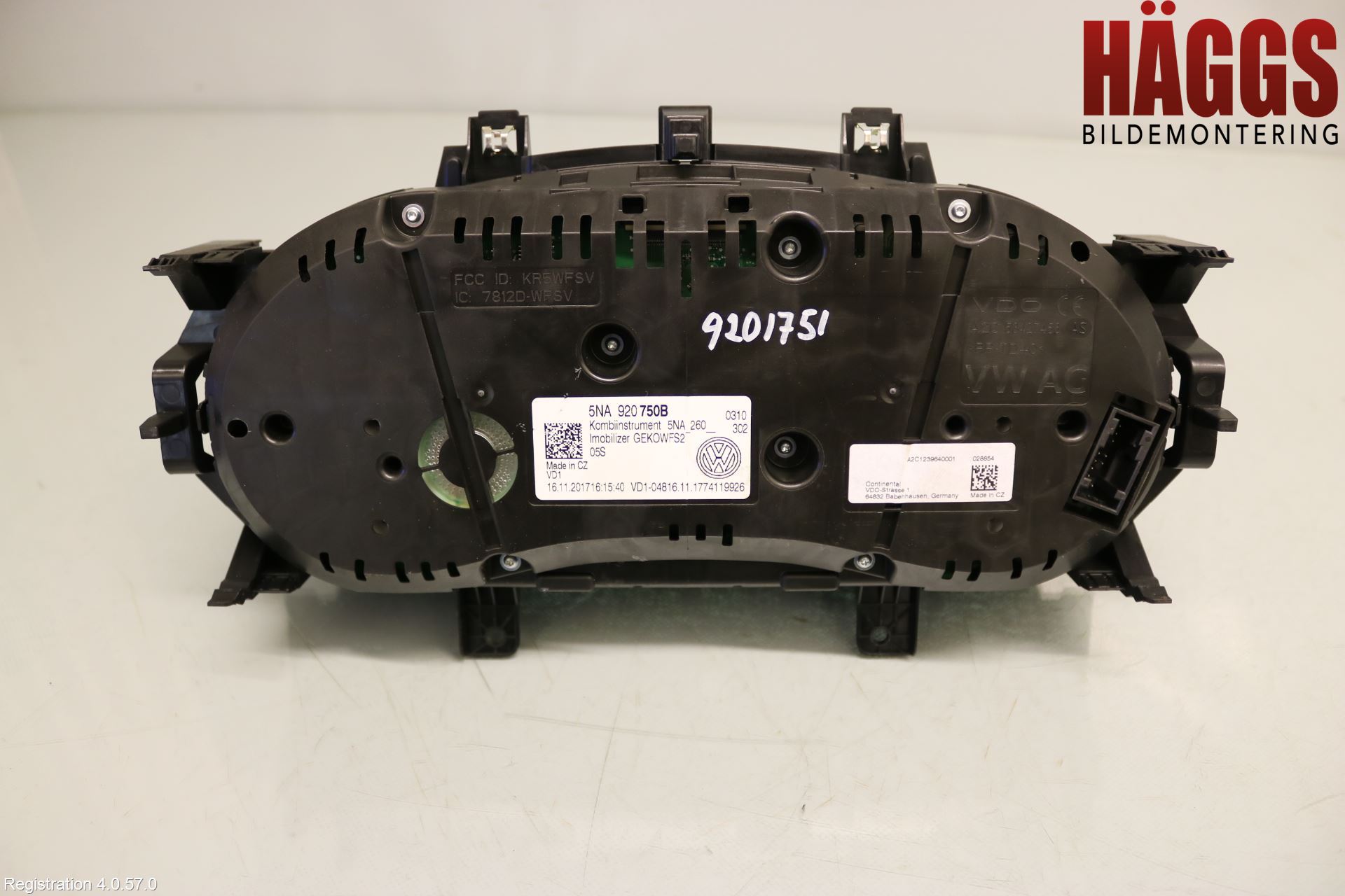 Volkswagen VW TIGUAN 16-24 Instrument Komb