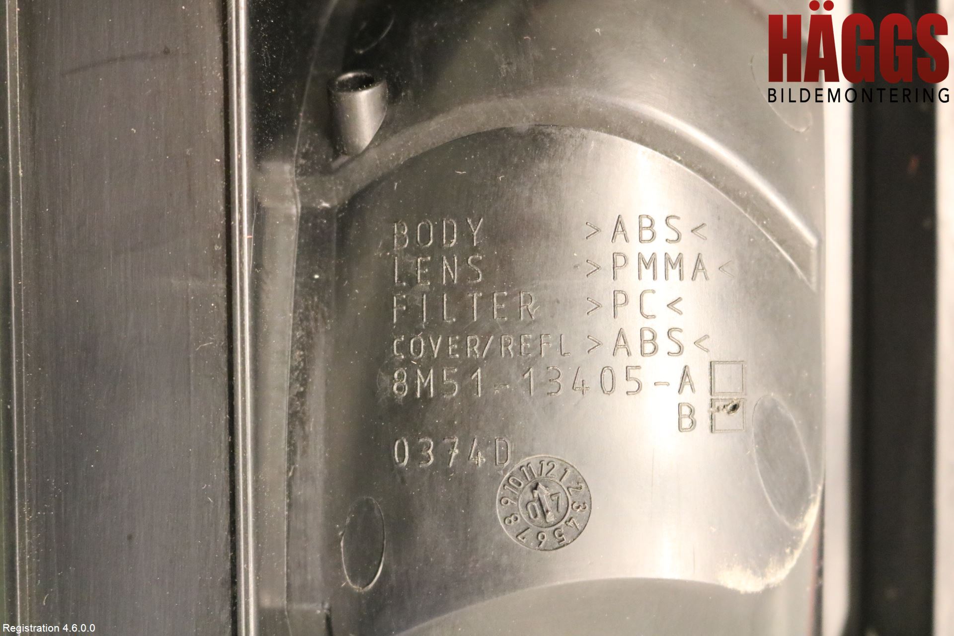 Ford FOCUS 08-11 Bakljus Vänster